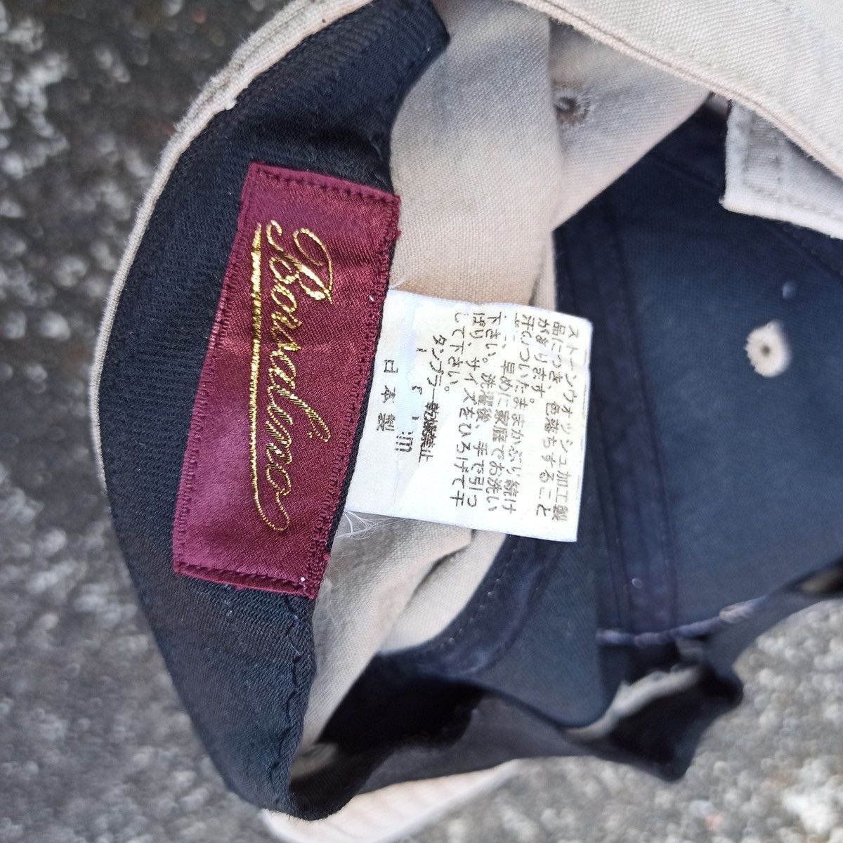 Borsalino × Vintage Rare Vintage Borsalino Italy Hat Size ONE SIZE - 14 Thumbnail