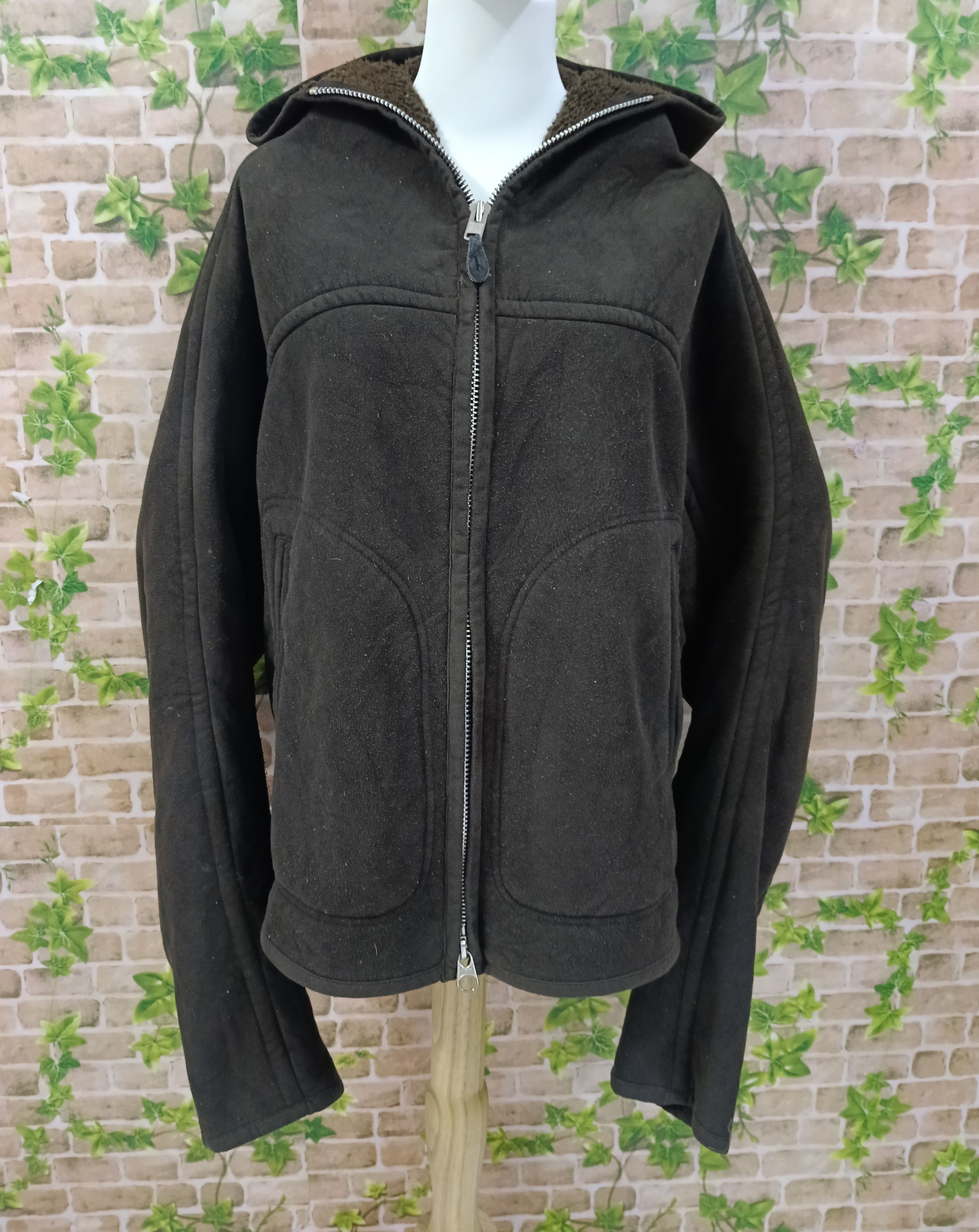 Zucca ZUCCA SHERPA FLEECE HOODIE ZIPPER JACKET Size US M / EU 48-50 / 2 - 2 Thumbnail