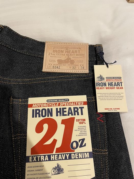 Iron Heart Iron Heart 21oz Super heavy denim 634 | Grailed