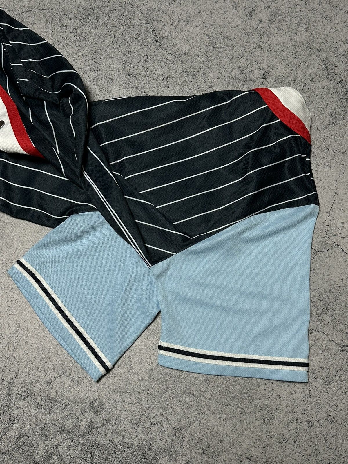 Karl Kani Karl Kani Striped Baseball Jersey Shirt Size US M / EU 48-50 / 2 - 7 Thumbnail