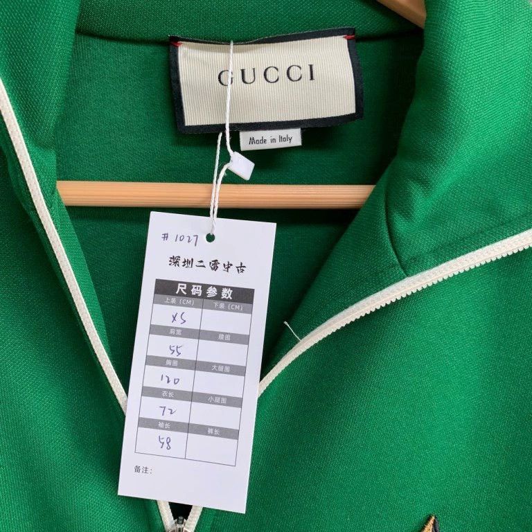 Gucci Gucci Logo embroidery stitching casual jacket 2501-Nextarro Size US XS / EU 42 / 0 - 3 Thumbnail