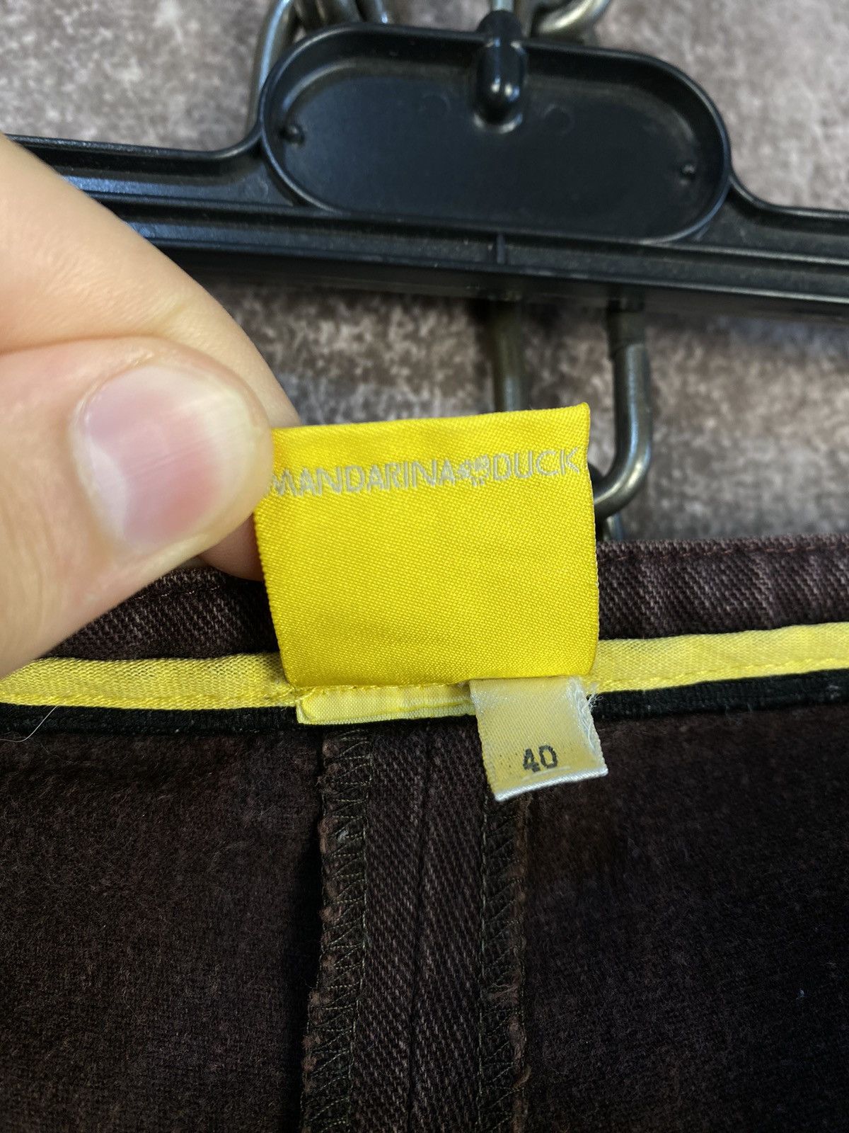 Mandarina Duck Mandarina Duck Casual Pants y2k Size 27" / US 4 / IT 40 - 10 Thumbnail