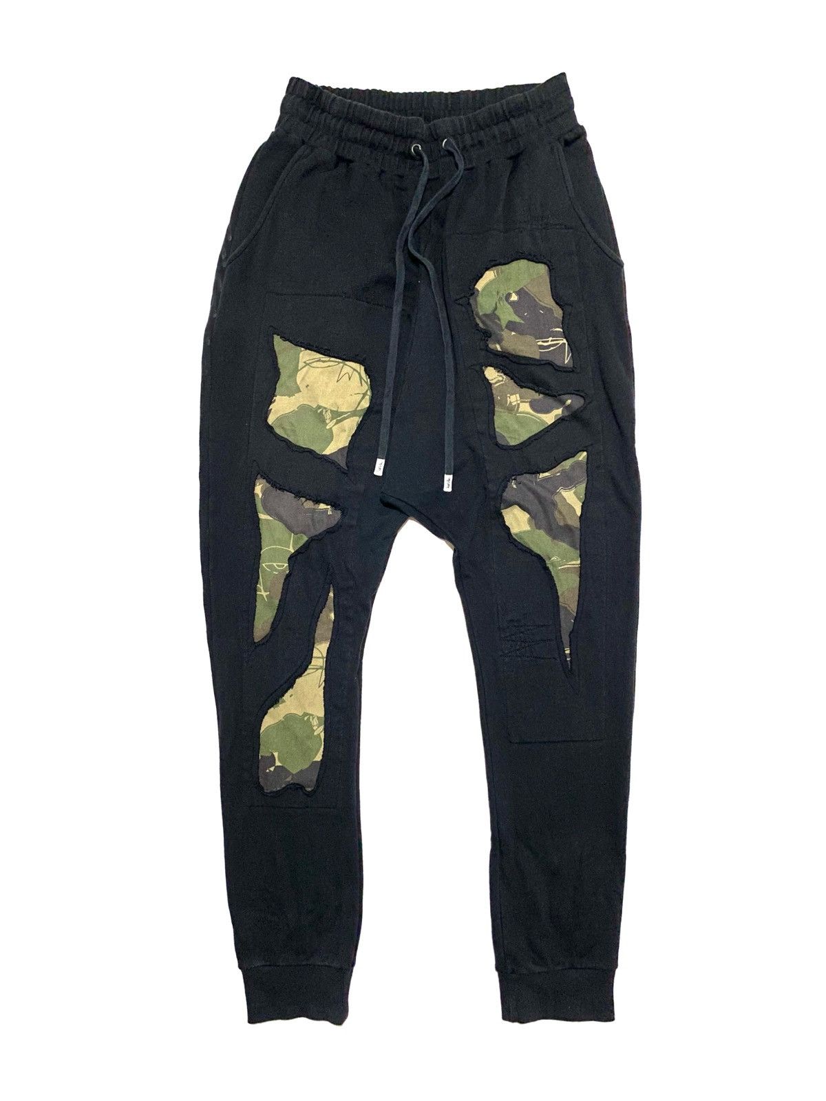 Haculla HACULLA DISTRESSED CAMO PUNK JOGGER PANTS Size US 32 / EU 48 - 1 Thumbnail