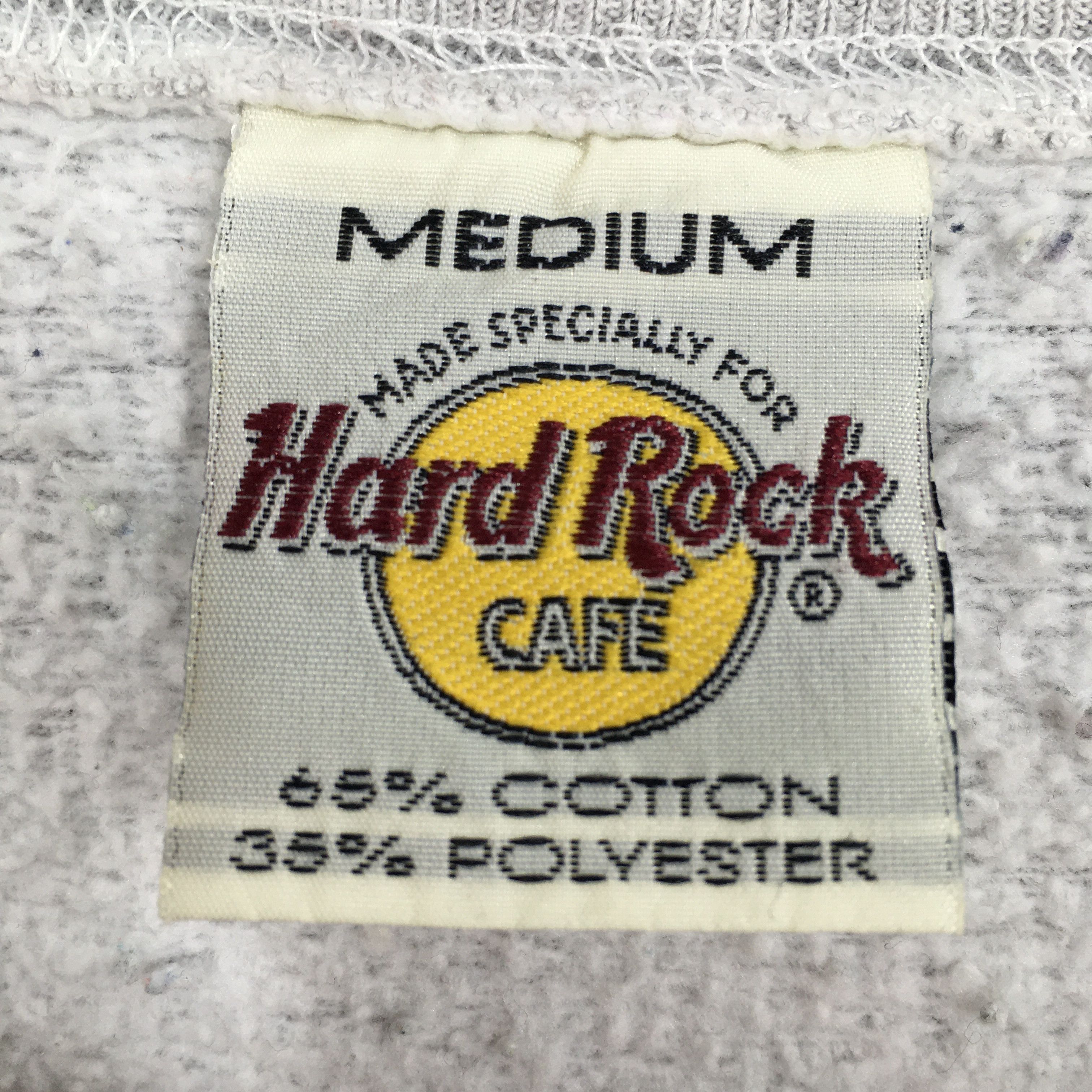 Hard Rock Cafe × Vintage Vintage 90s Hard Rock Cafe Maui Usa Sweatshirt Medium Size US M / EU 48-50 / 2 - 3 Thumbnail