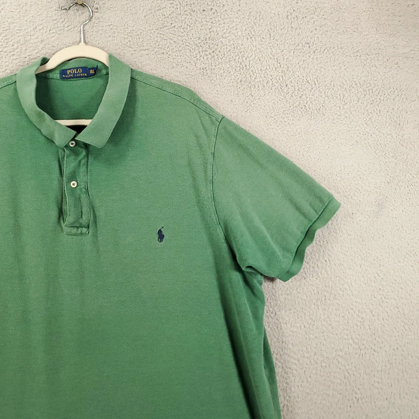 Polo Ralph Lauren Polo Ralph Lauren Shirt Mens 3XLT Green Collared Tennis Pickleball Golf Tall 3XL Size US XXL / EU 58 / 5 - 3 Thumbnail