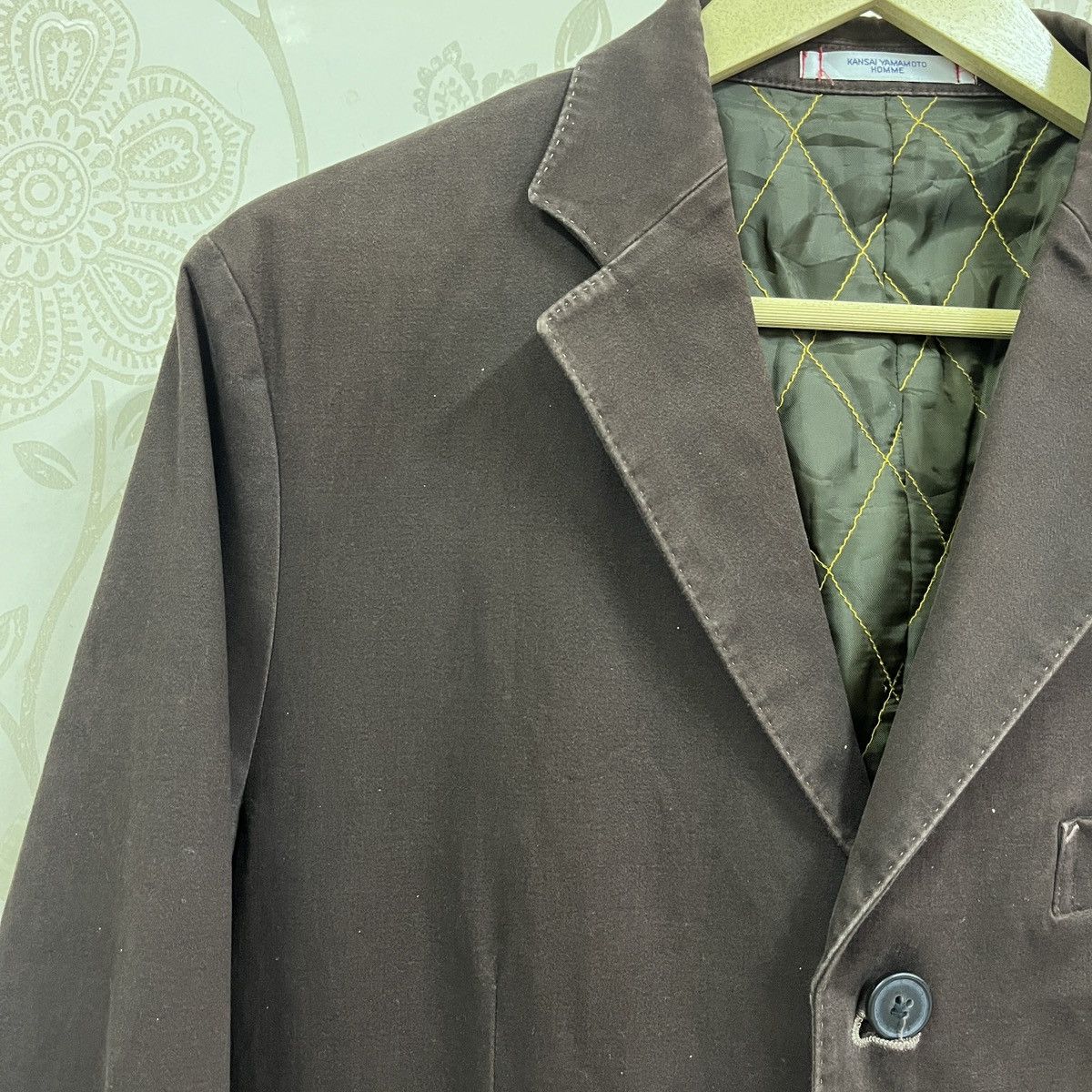 Kansai Yamamoto Kansai Yamamoto Homme Three Buttons Coat Jacket Size US M / EU 48-50 / 2 - 5 Thumbnail