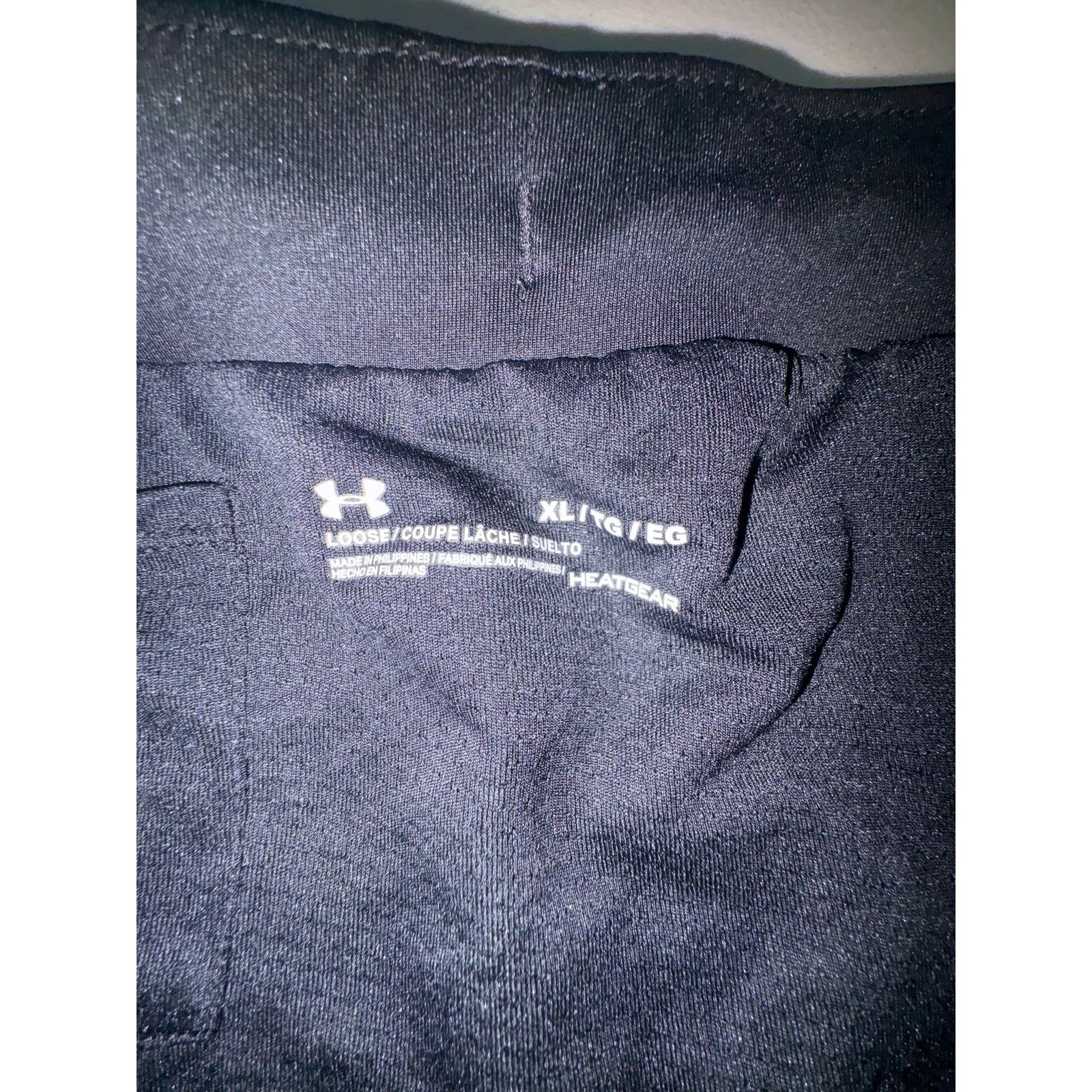 Under Armour Under Armour Women’s Running Shorts XL Black White HeatGear Size 36" / US 14 / IT 50 - 5 Thumbnail