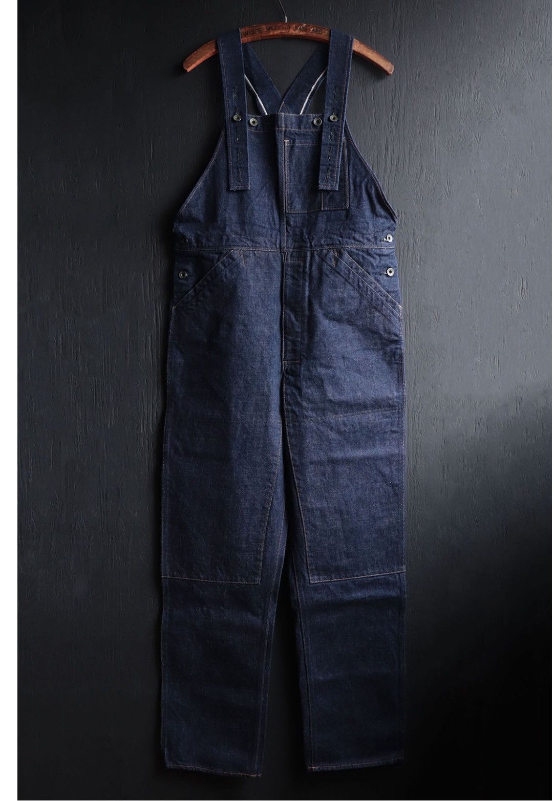 BLACK SIGN Black sign denim delta apron overalls Size US 36 / EU 52 - 1 Thumbnail