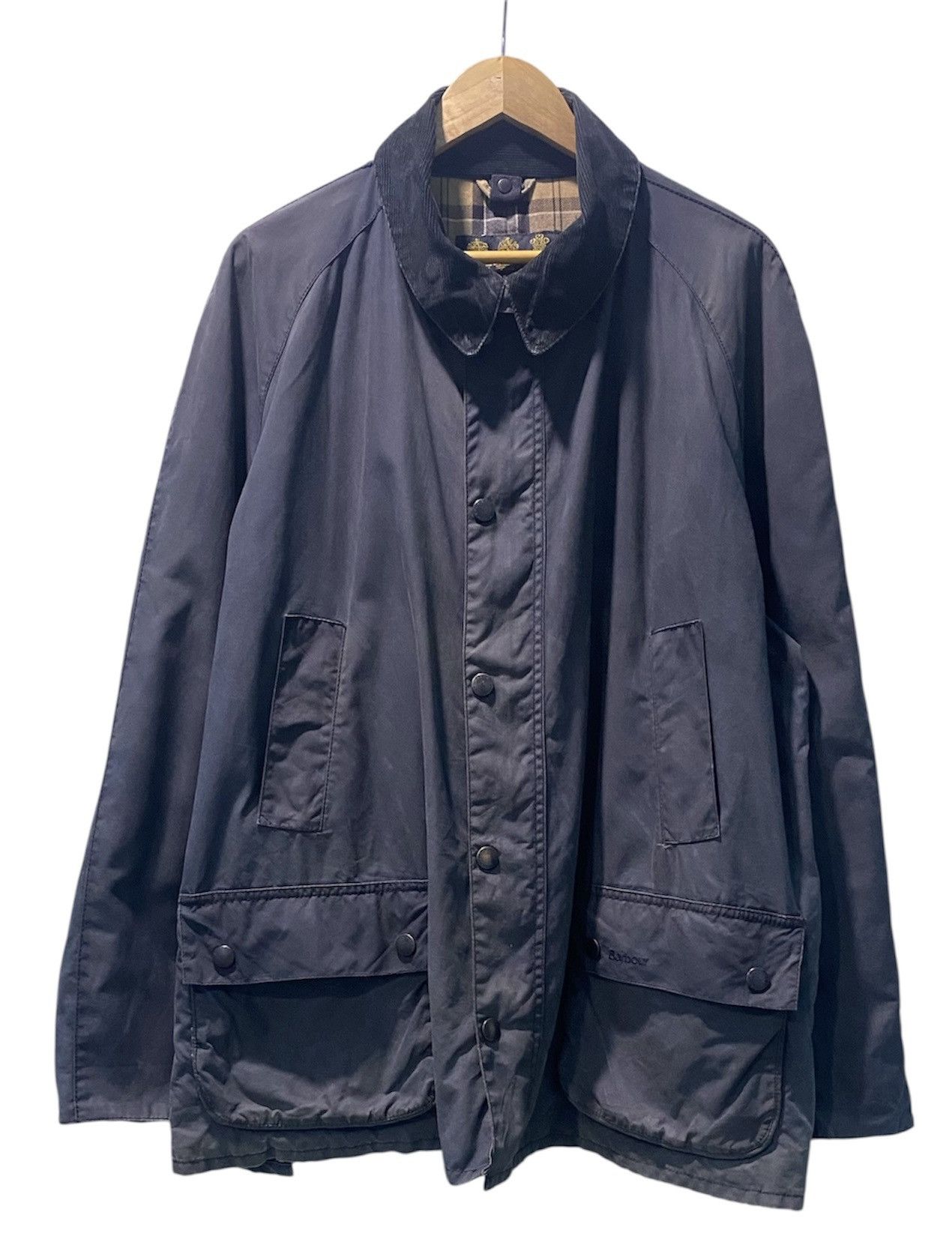 Barbour Aw16 Barbour Tartan Waxed Cotton Jacket Made England Size US XXL / EU 58 / 5 - 1 Thumbnail