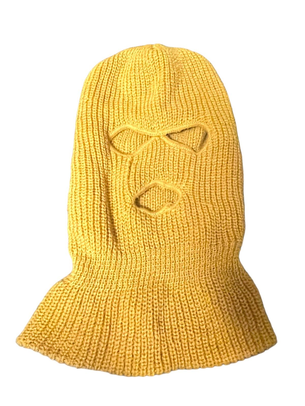 Vintage Vintage Camo Knit Balaclava Ski Full Face Mask Hat Beanie Size ONE SIZE - 2 Thumbnail