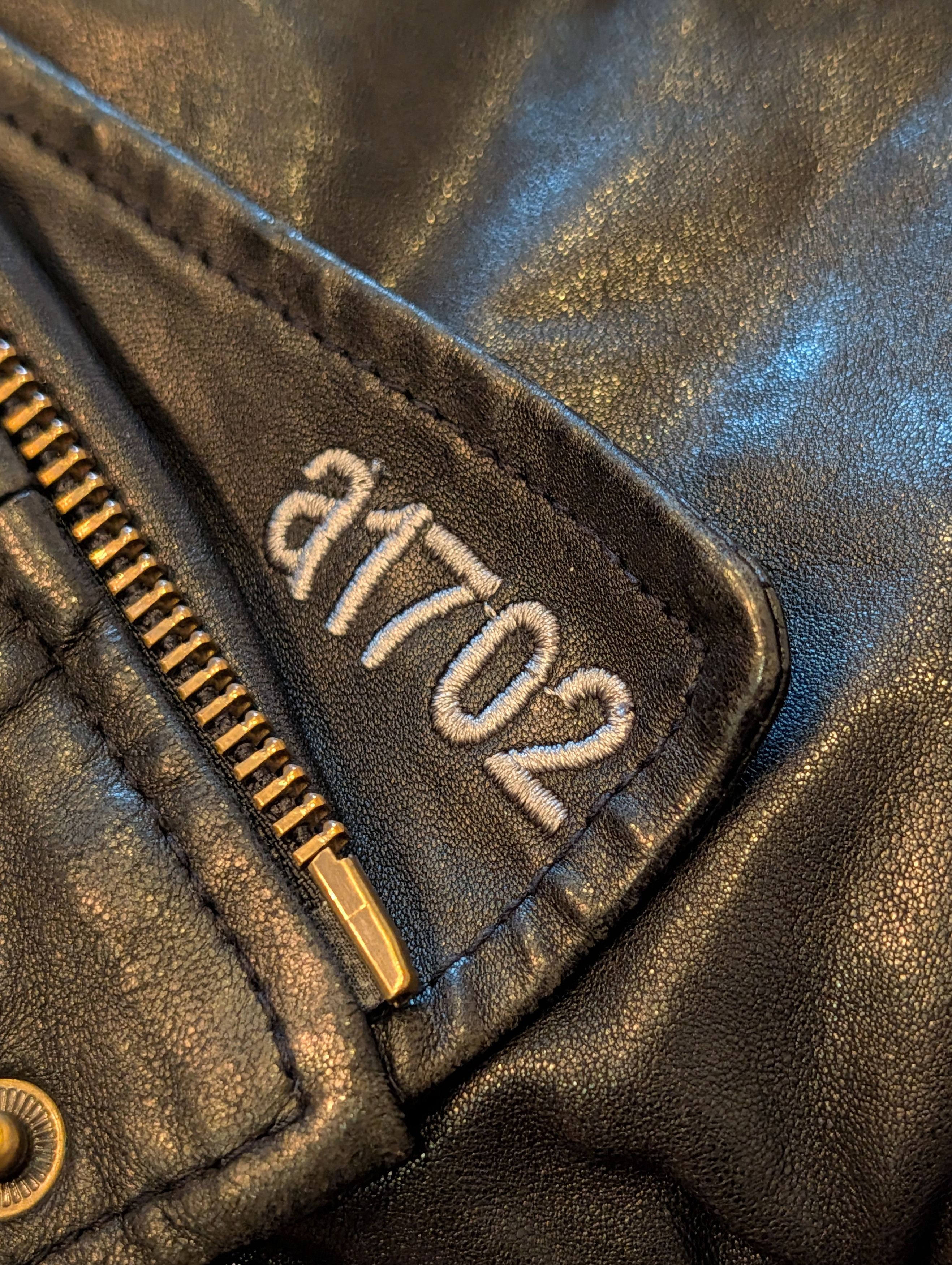 Avirex Vintage 2010 Avirex Fly Armed Force A1702 Leather Jacket Size US XXL / EU 58 / 5 - 10 Thumbnail