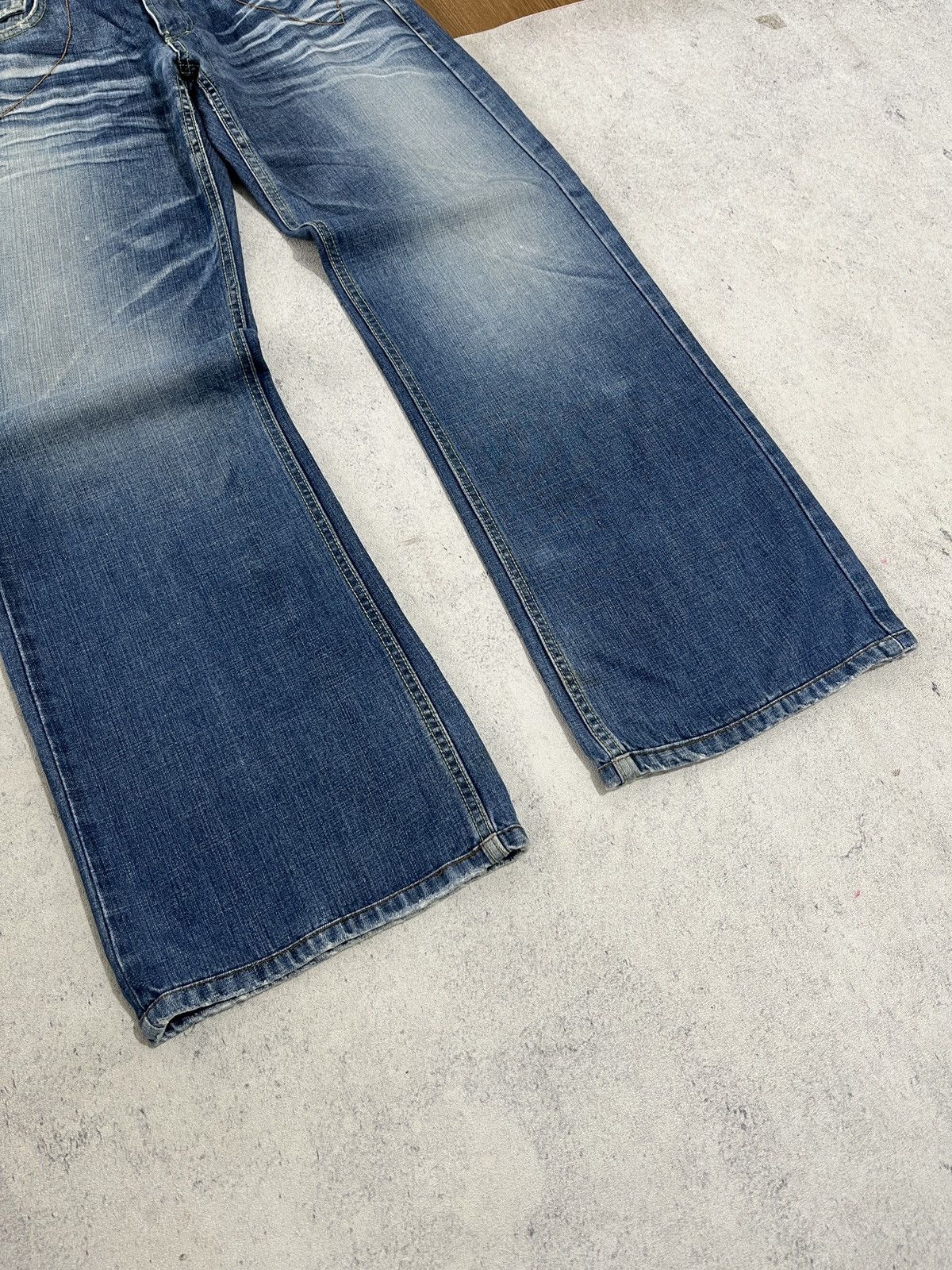 Vintage Air Canada “ Buckle Back “ Bootcut Jeans Size US 32 / EU 48 - 4 Thumbnail