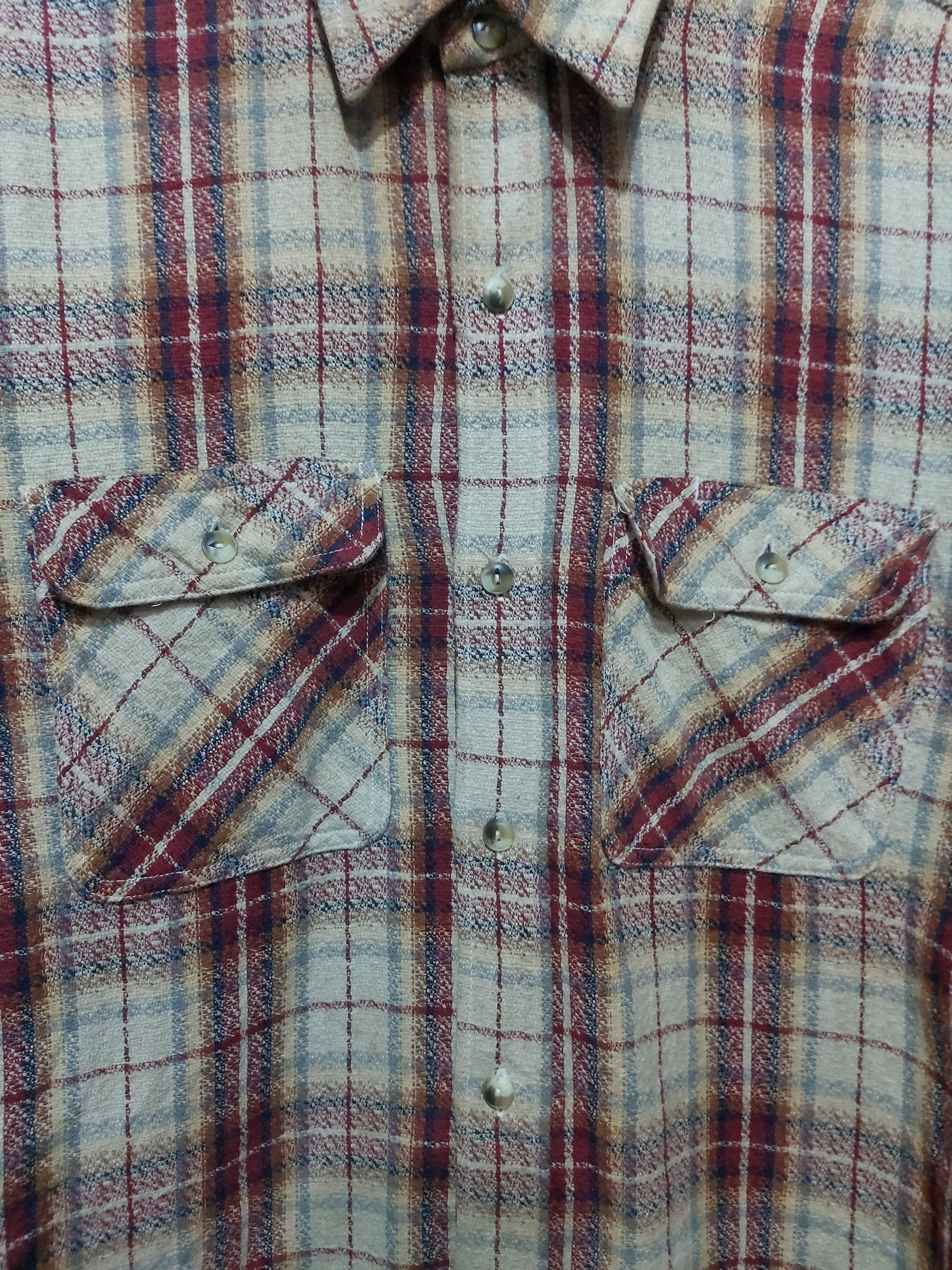 Sugar Cane SUGAR CANE TOYO ENTERPRISES FLANEL SHIRT Size US XL / EU 56 / 4 - 2 Thumbnail