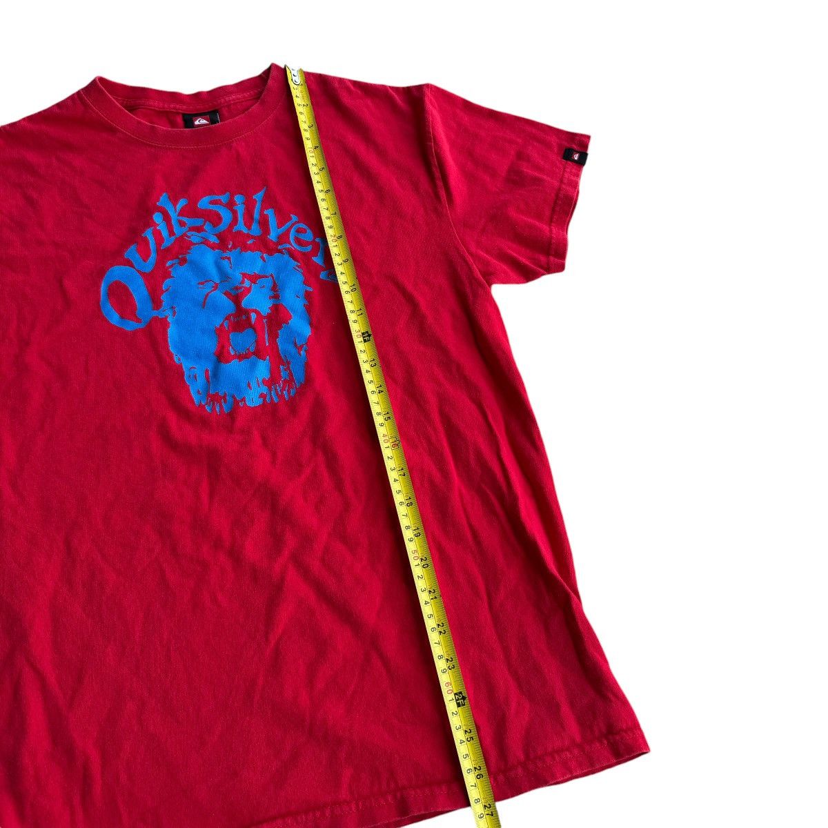 Billabong × Quiksilver × Vintage RARE 90s Lion Roar Quiksilver Graphic Vintage Tee Shirt Size US M / EU 48-50 / 2 - 7 Thumbnail