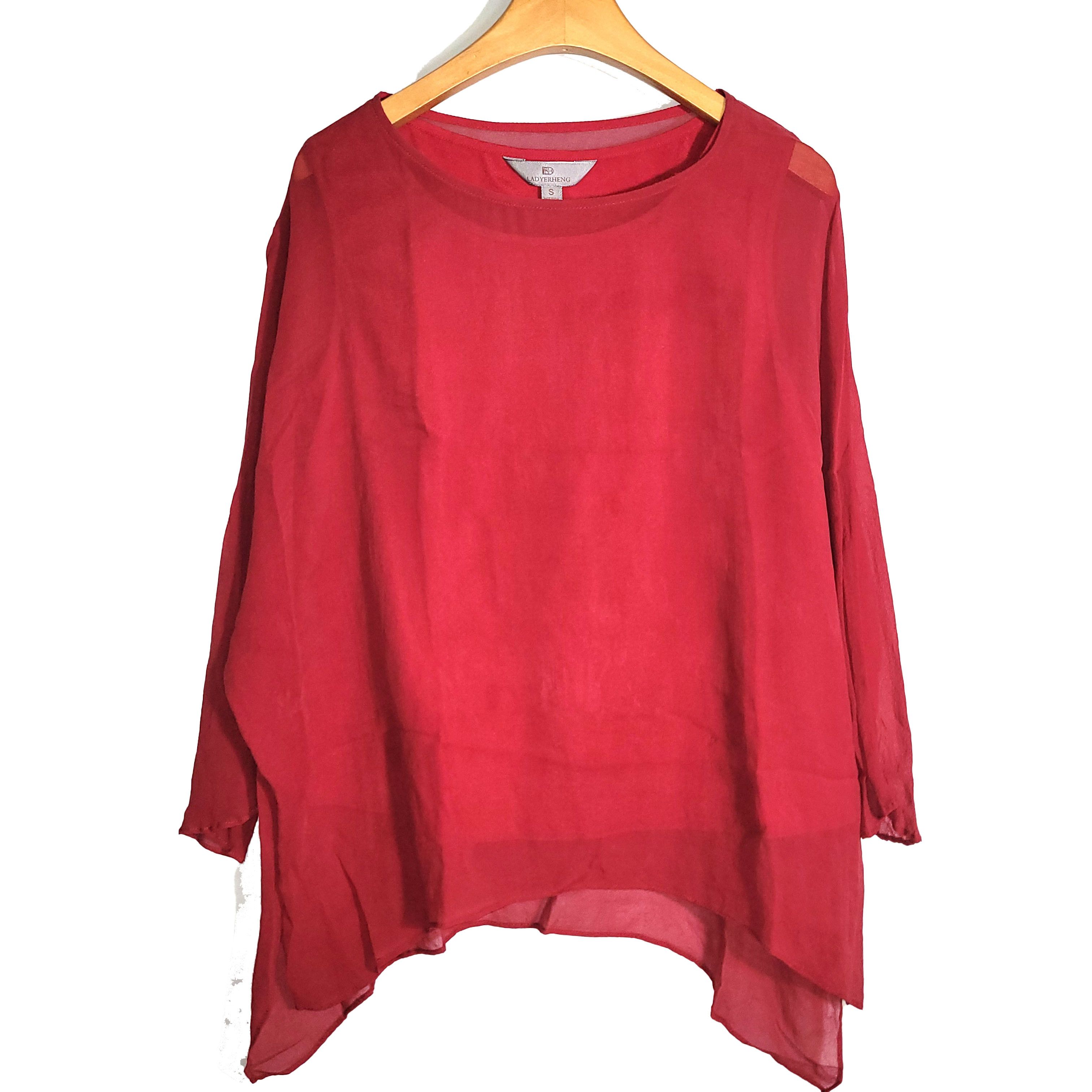 Other Women's Size S 100% Silk Short Sleeve Top T-Shirt SAC720 Size S / US 4 / IT 40 - 1 Thumbnail
