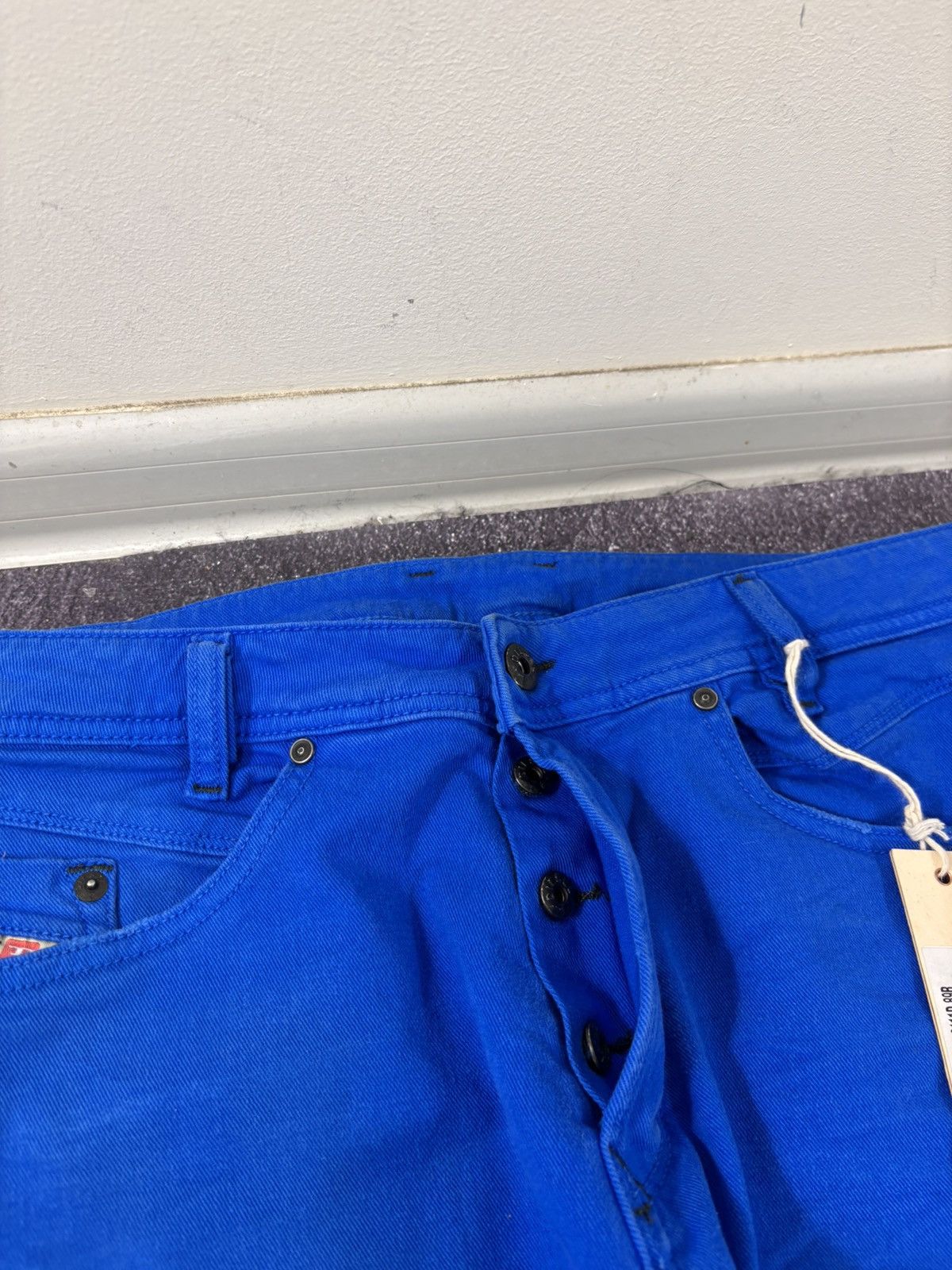 Diesel Diesel Iakop NWT Men’s Regular Slim Tapered Blue Jeans Size US 32 / EU 48 - 10 Thumbnail