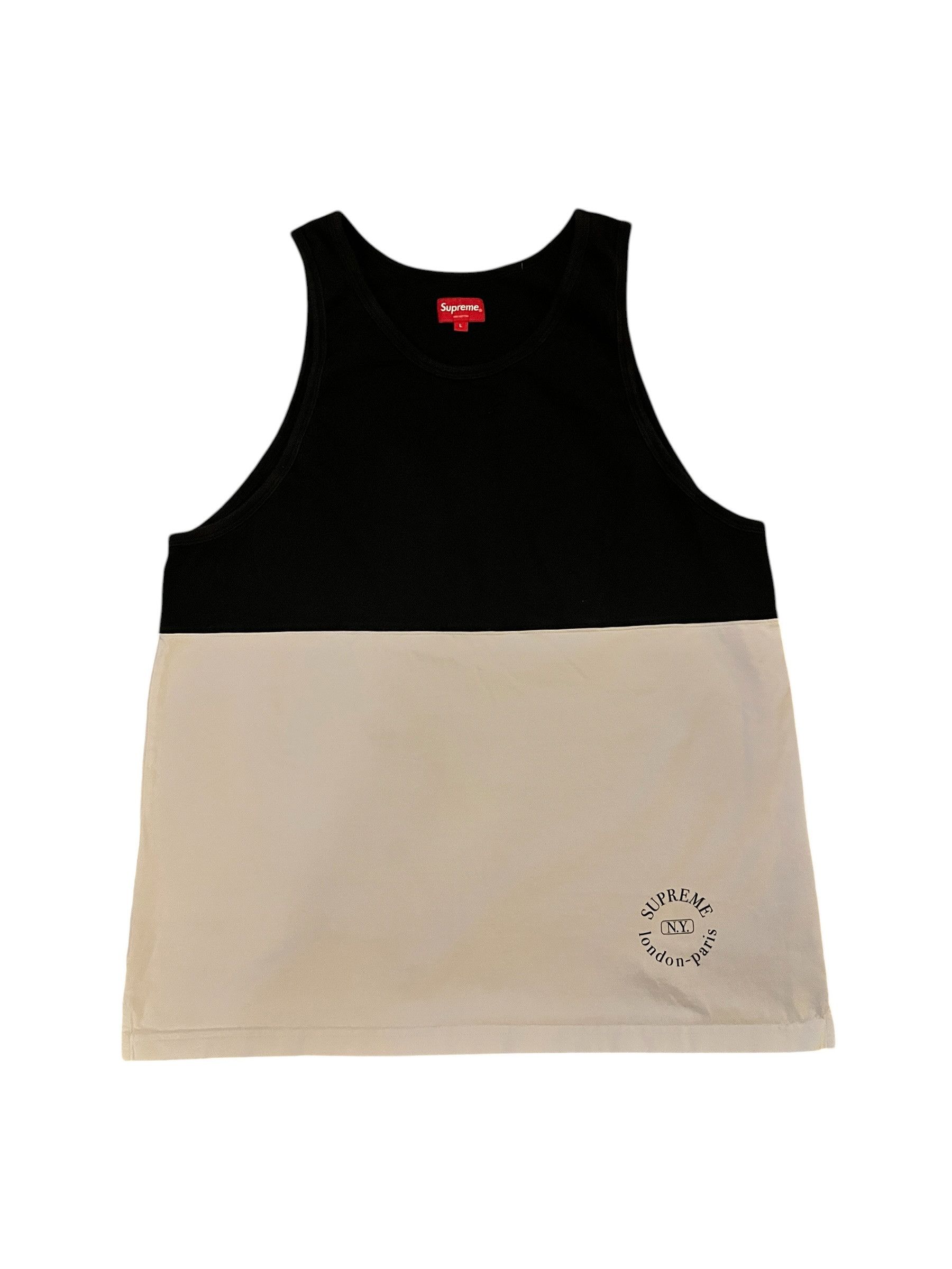 Supreme Supreme NY London Paris Color Block Tank Sz L Size US L / EU 52-54 / 3 - 2 Thumbnail