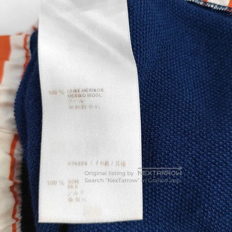 Louis Vuitton Louis Vuitton Navy Wool Long Sleeve Sweater . Size XS / US 0-2 / IT 36-38 - 3 Thumbnail