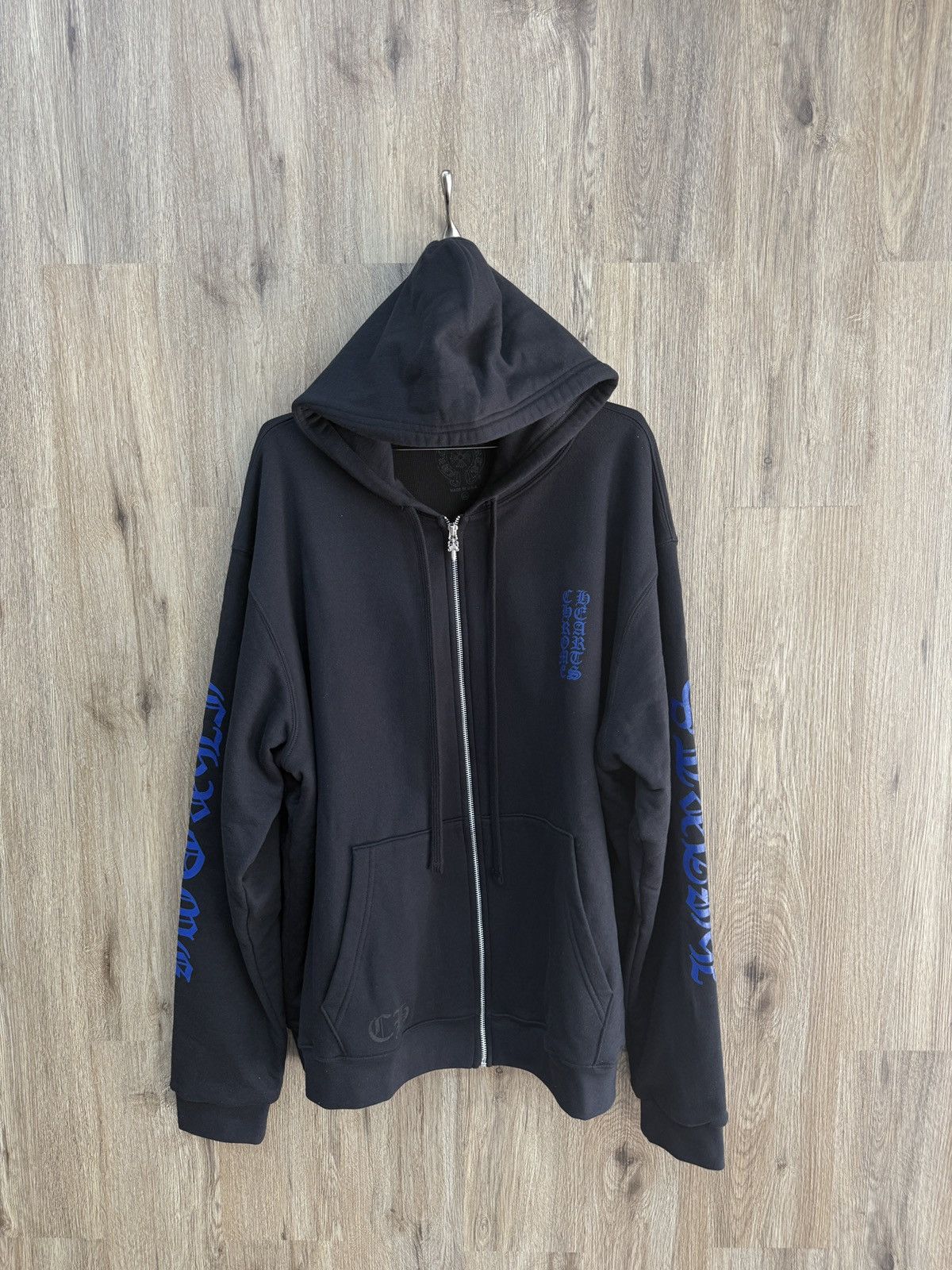 Chrome Hearts Chrome Hearts Zip Up blue Thermal Hoodie Size US XL / EU 56 / 4 - 1 Thumbnail