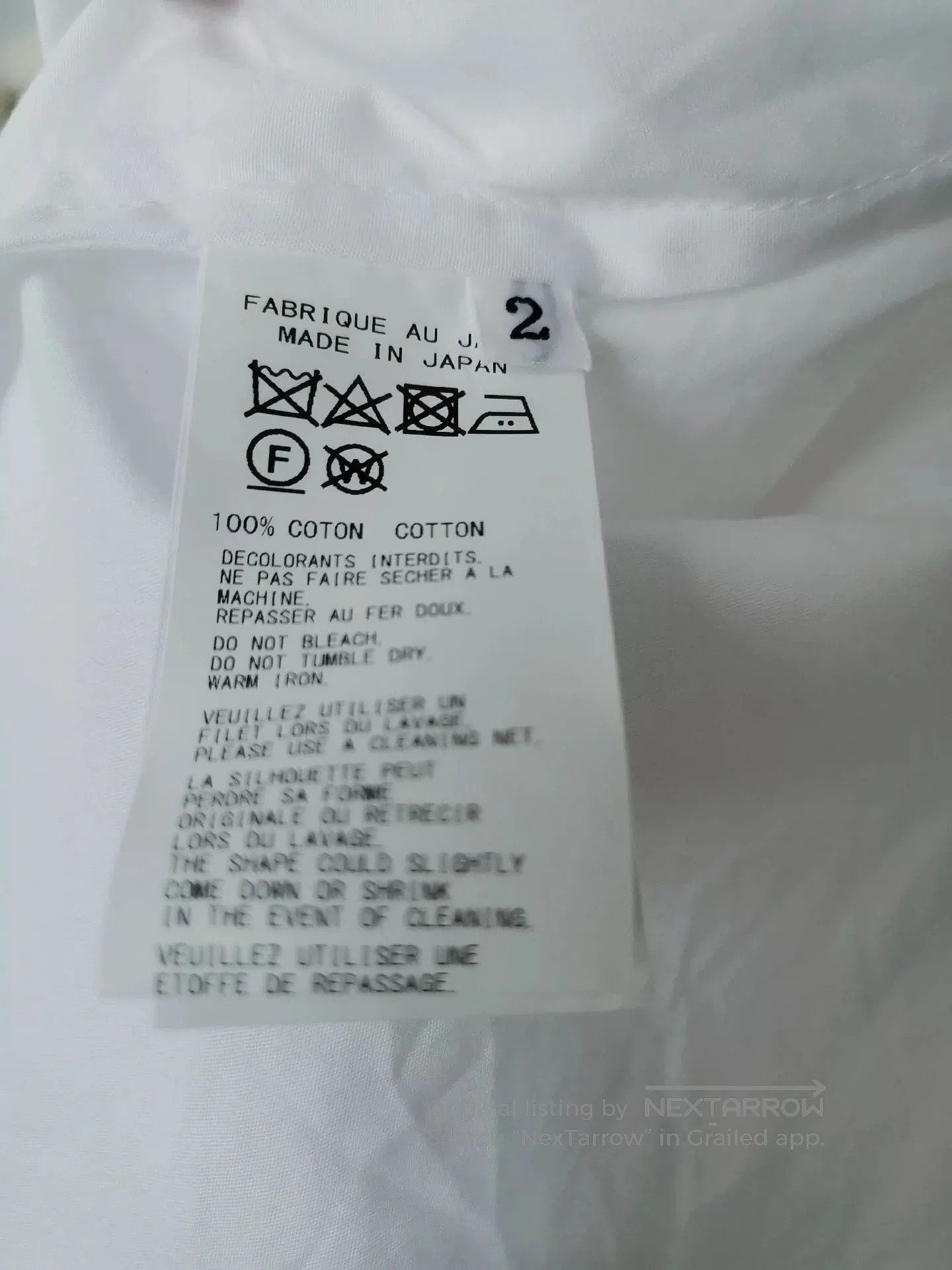 Yohji Yamamoto Yohji Yamamoto asymmetrical shirt. Size US M / EU 48-50 / 2 - 3 Thumbnail
