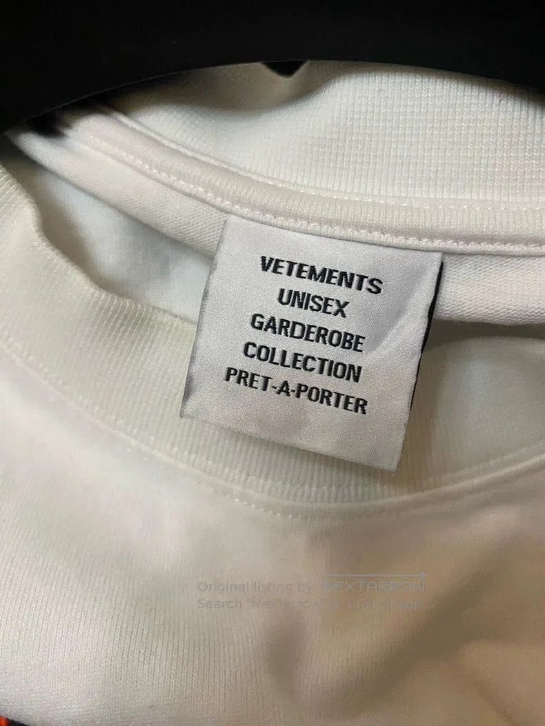 Vetements Vetements Embroidered Short Sleeve T. Size US M / EU 48-50 / 2 - 5 Thumbnail