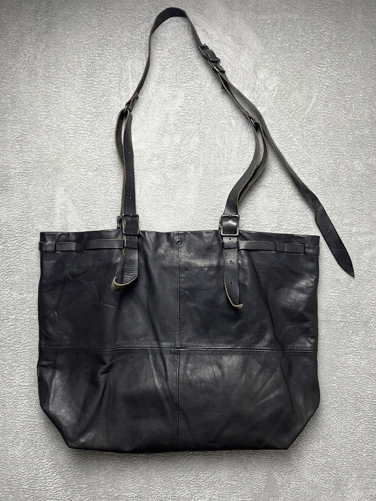 The Viridi-anne The Viridi-Anne - Leather 2-way Crossbody/Tote bag Size ONE SIZE - 3 Thumbnail