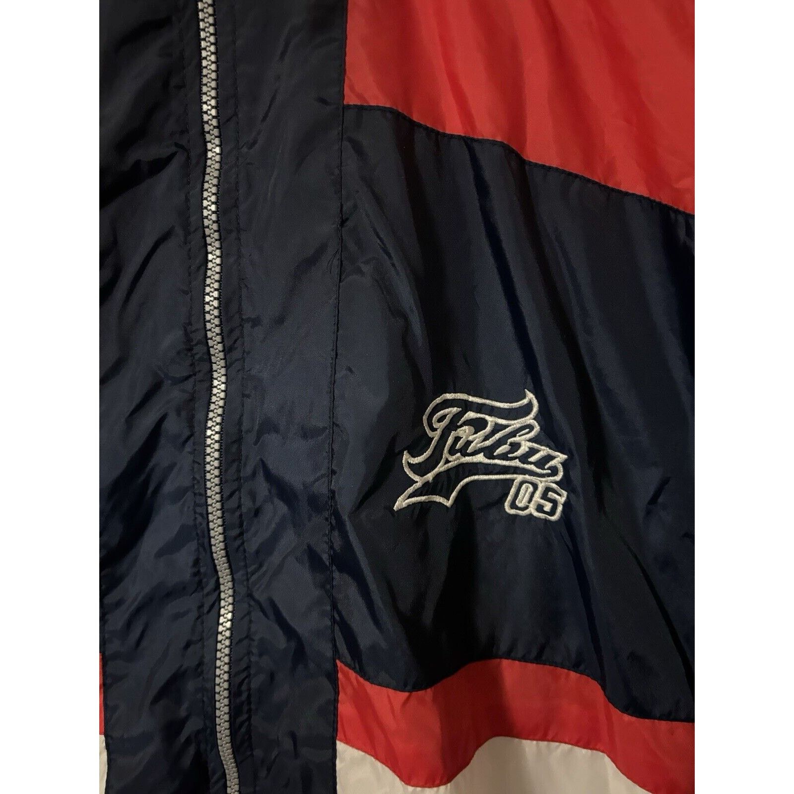 Fubu y2k fubu red white blue zip up windbreaker mens size XL Size US XL / EU 56 / 4 - 4 Thumbnail