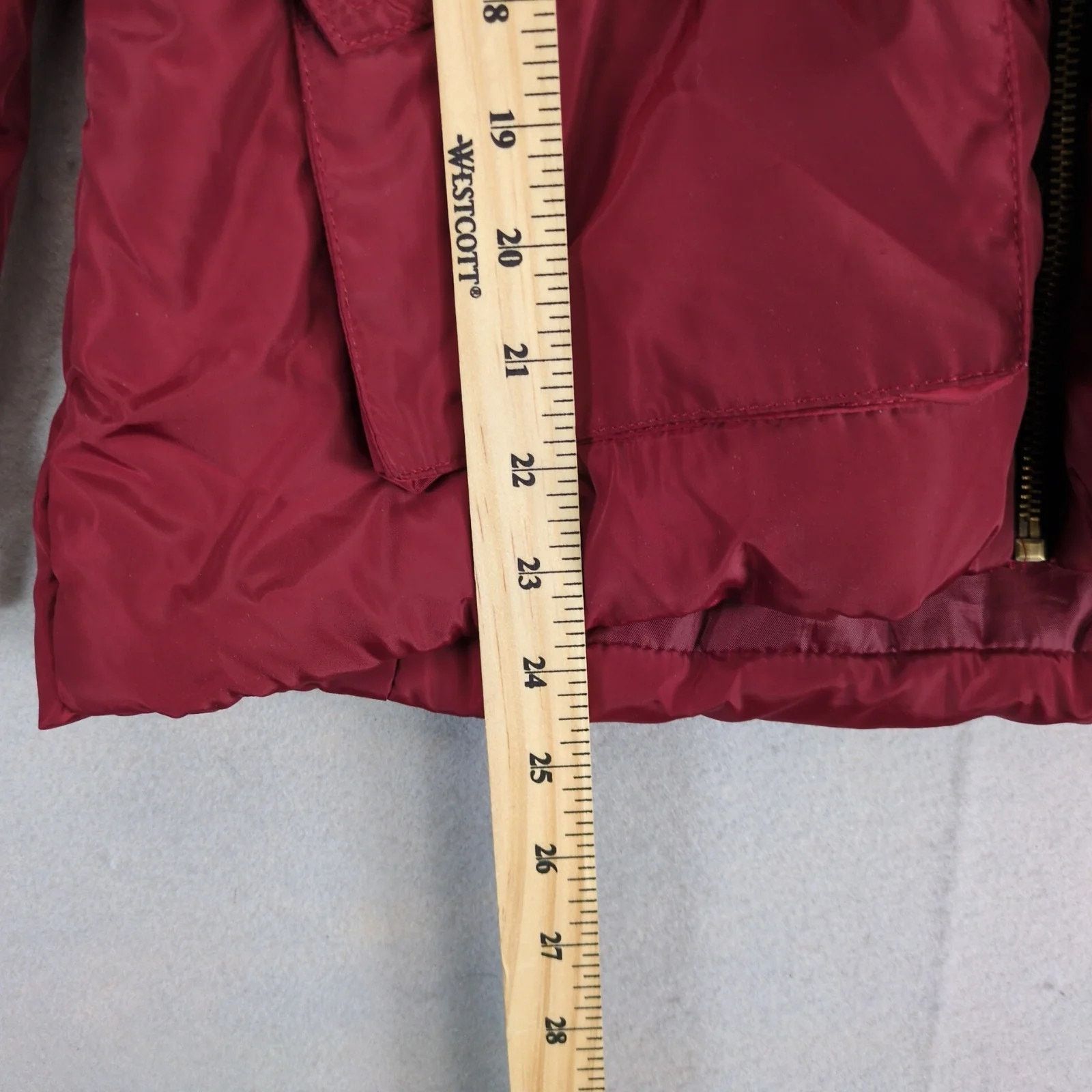 Other Rampage Merlot Puffer Coat Women's M Hooded Full Zip Pockets Size M / US 6-8 / IT 42-44 - 7 Thumbnail