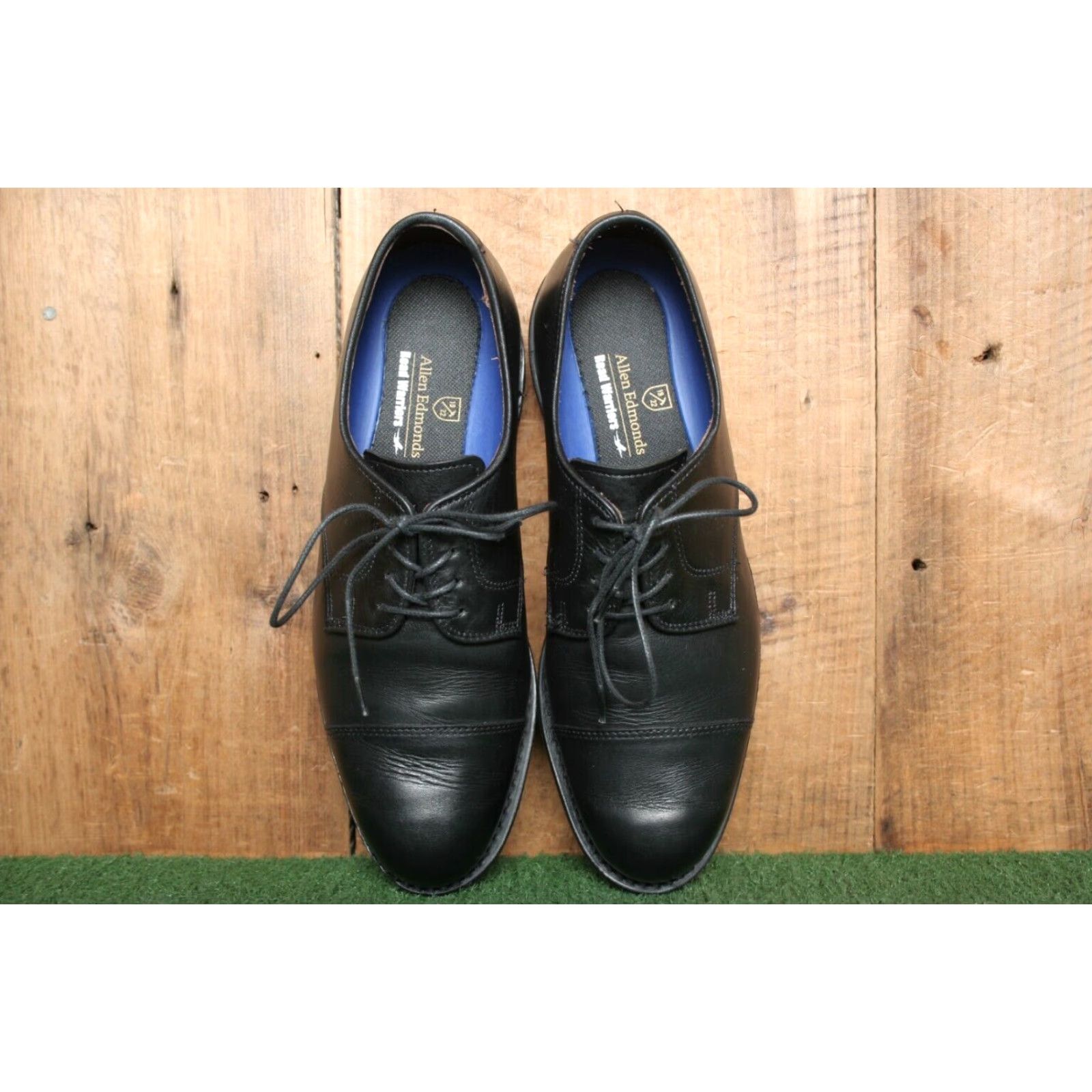 Allen Edmonds Road Warrior Ultralight Black Leather Lace Up Derby Shoes Sz 8.5‎ Allen Edmonds Road Warriors Classic Black‎ Leather Oxfords  main image 4