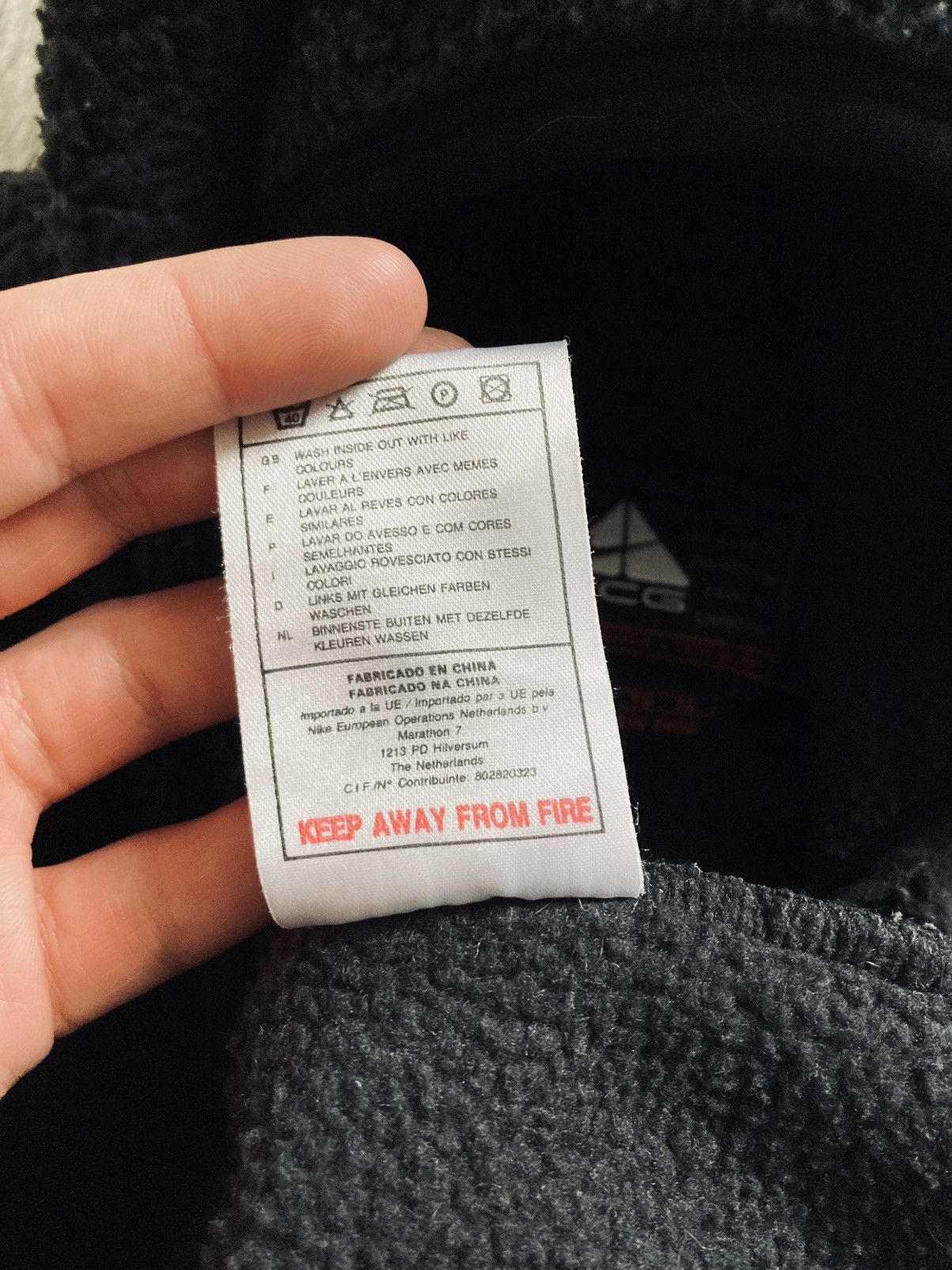 Nike ACG Vintage 90’s Nike acg ninja fleece jacket Sherpa XL y2k drip Size US XL / EU 56 / 4 - 7 Thumbnail