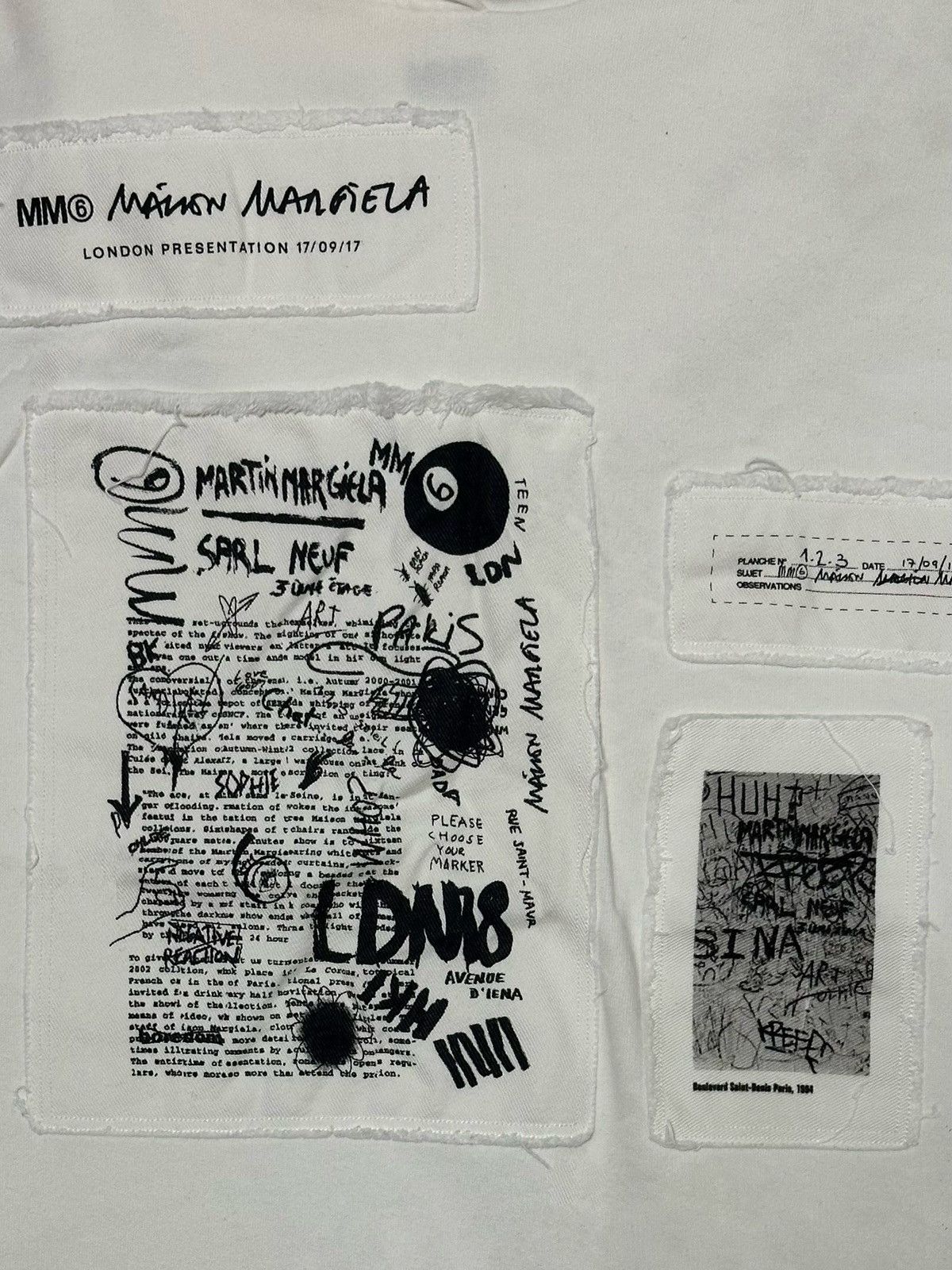 Maison Margiela MM6 MAISON MARGIELA S/S 2018 Drawings Street Art Dress Size S / US 4 / IT 40 - 4 Thumbnail