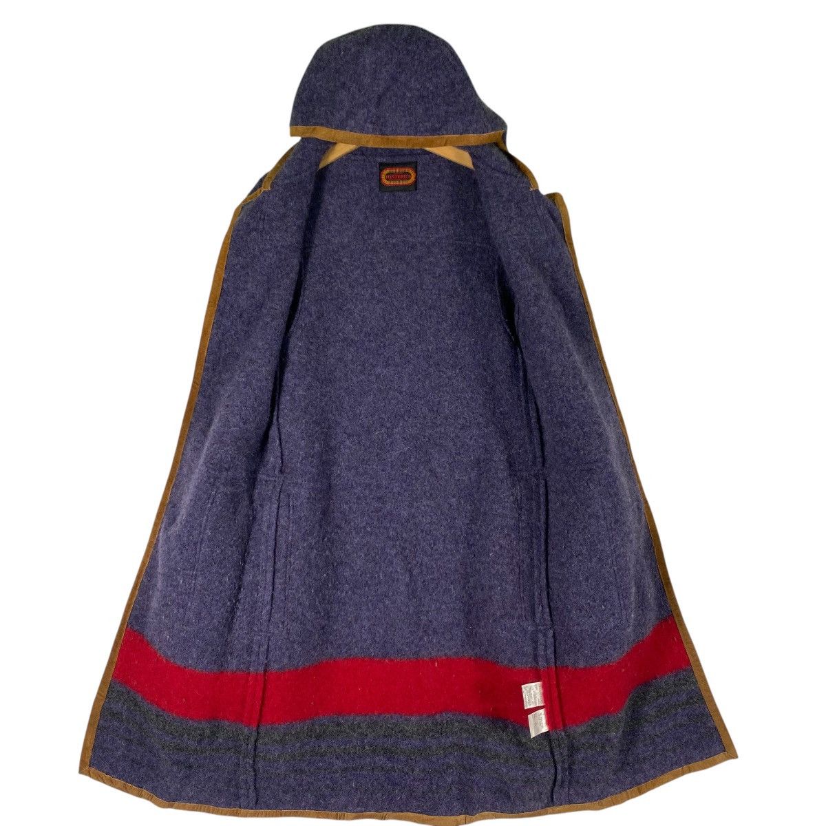 Hysteric Glamour × Japanese Brand Vintage Hysteric Glamour Hoodie Wool Long Jacket Button Size ONE SIZE - 6 Thumbnail