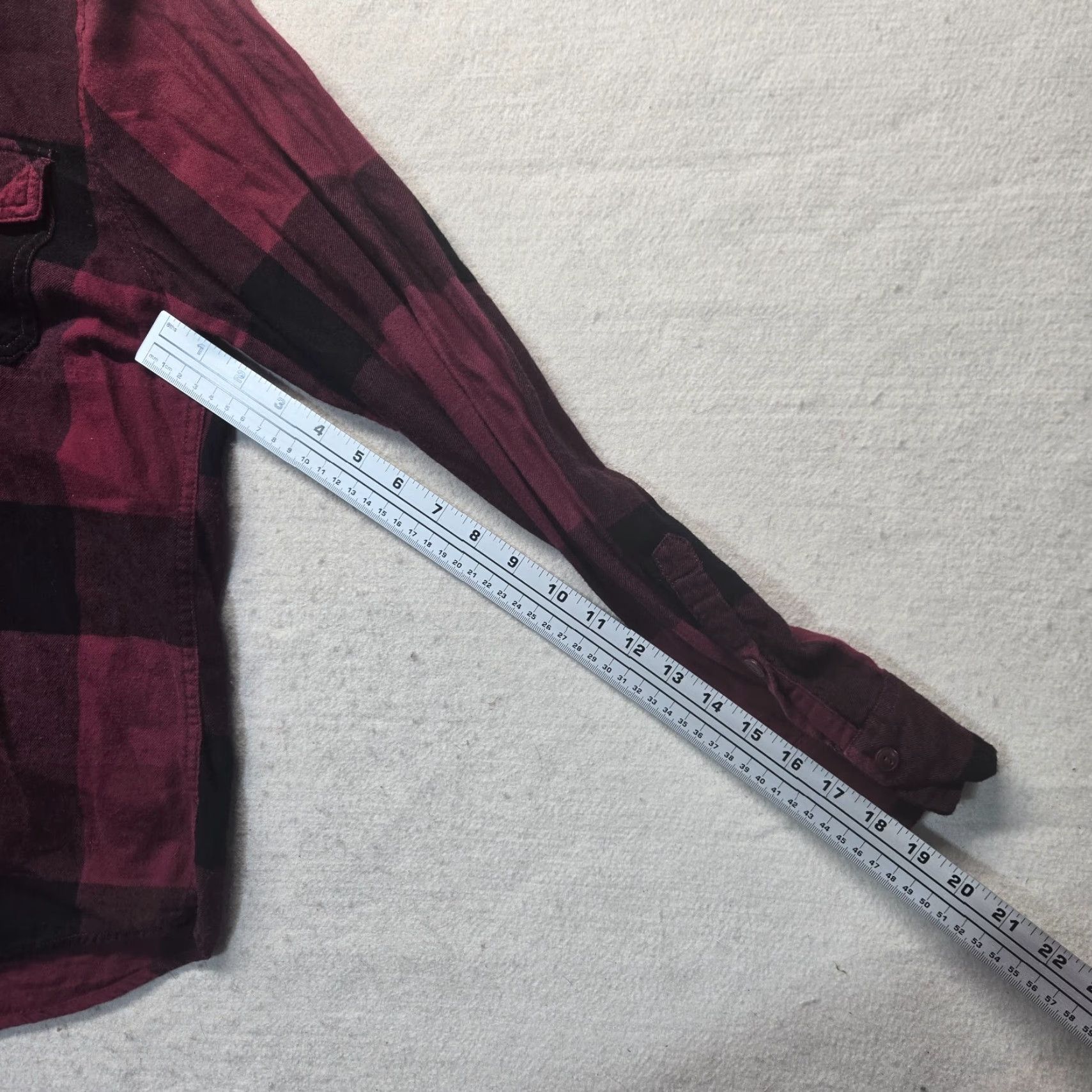 Vintage Arizona Jeans Shirt Women L Red Plaid Button-Up Long Sleeve Casual Size L / US 10 / IT 46 - 5 Thumbnail