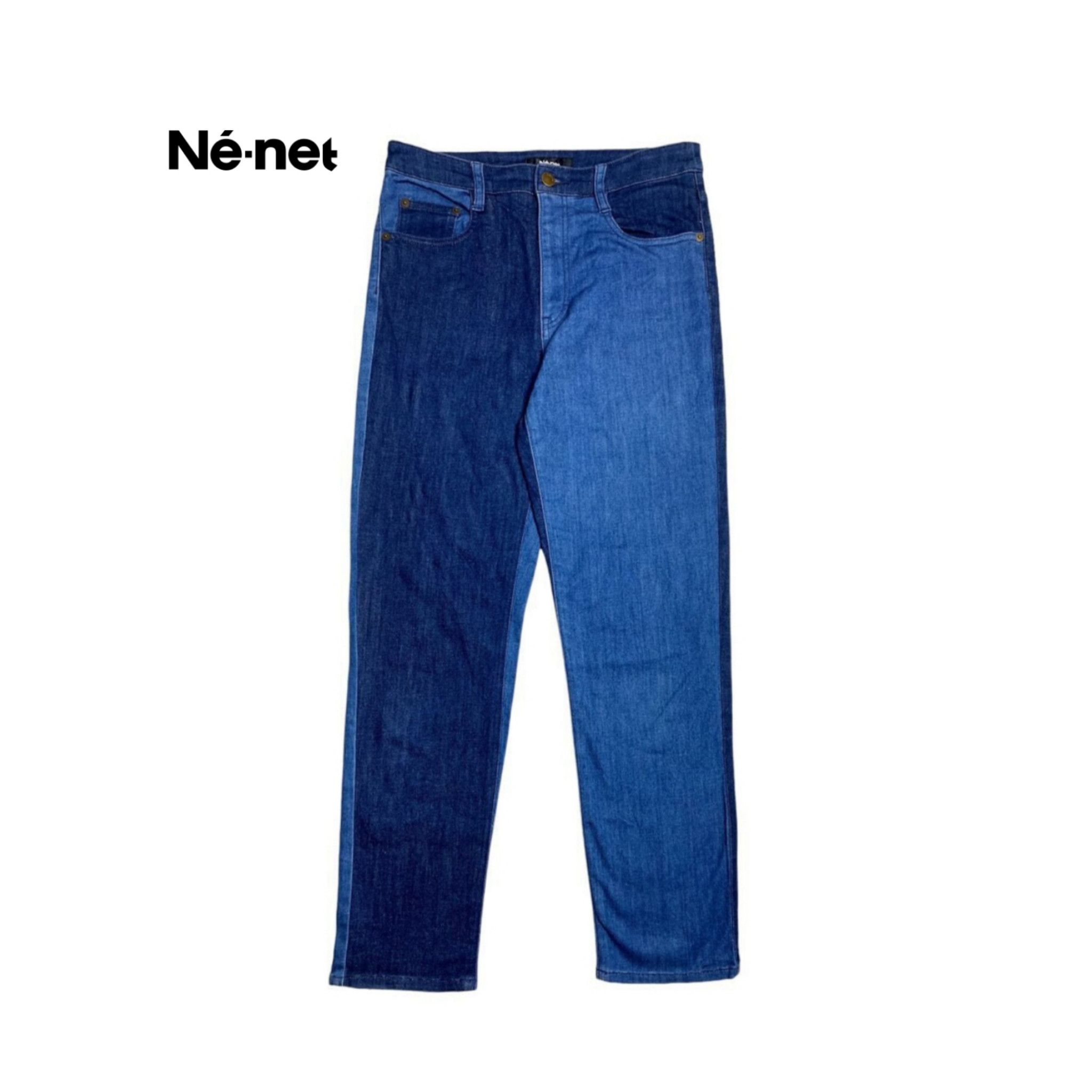 Issey Miyake Vintage 90s Y2K Ne-net by Issey Miyake Stretch Jeans Pants Size US 30 / EU 46 - 1 Thumbnail