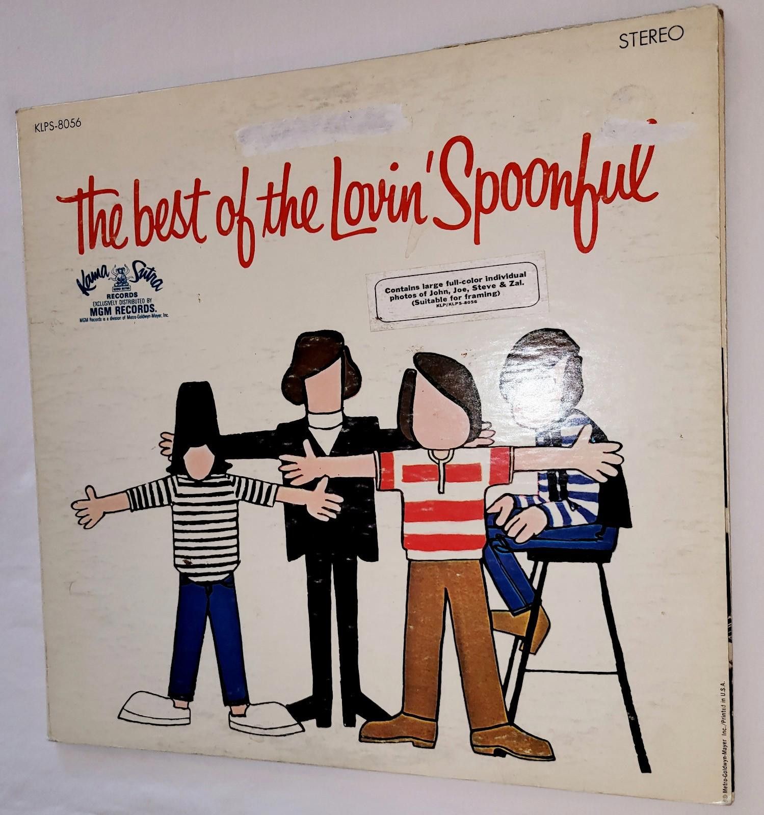 Designer BEST OF THE LOVIN' SPOONFUL LP 1st Press 1967 Size ONE SIZE - 2 Thumbnail
