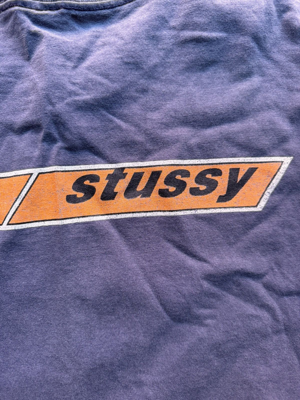 Stussy Vintage stussy racing tee Size US L / EU 52-54 / 3 - 4 Thumbnail