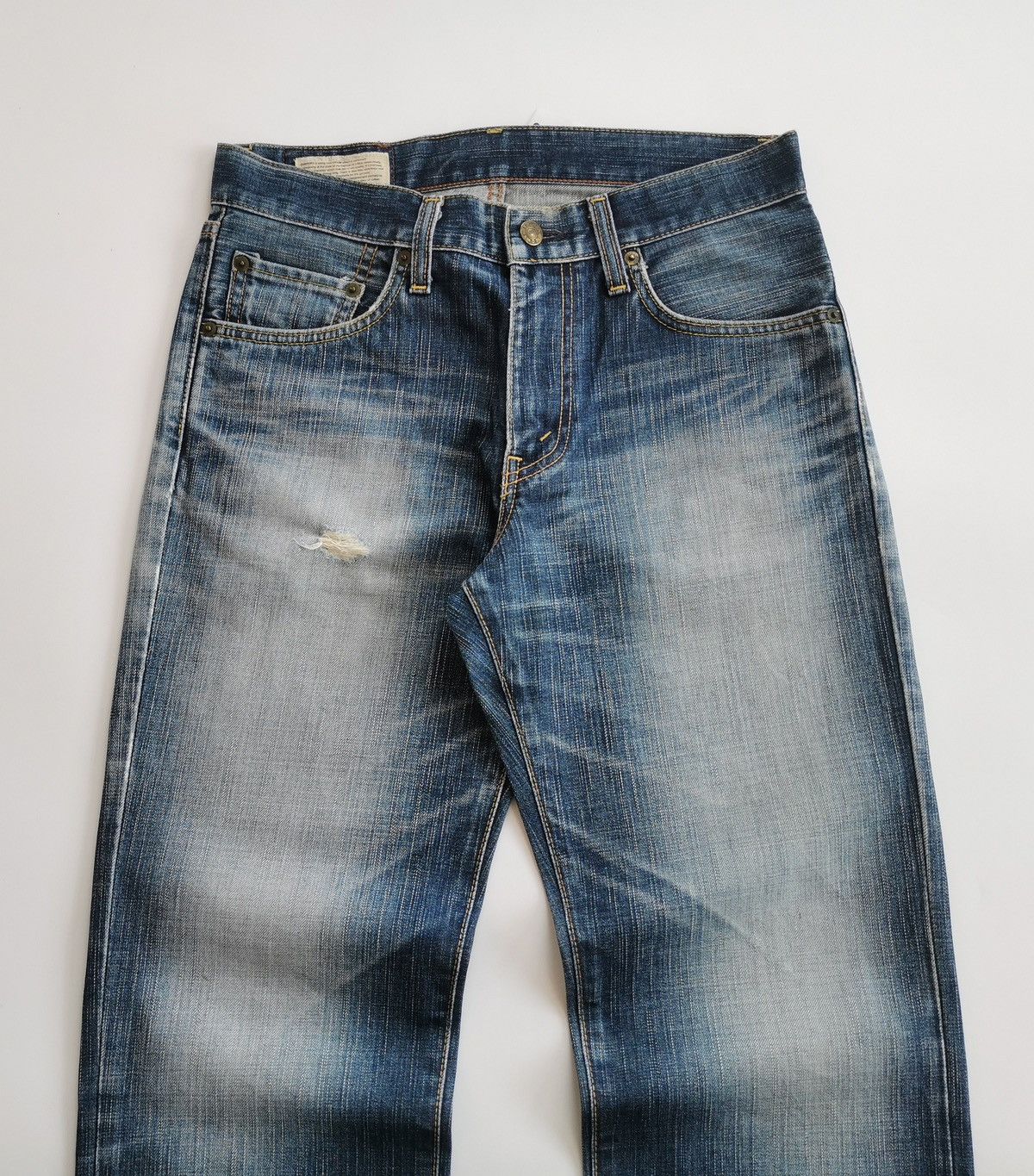 Edwin Edwin 503 Faded Denim Jeans Size US 30 / EU 46 - 3 Thumbnail