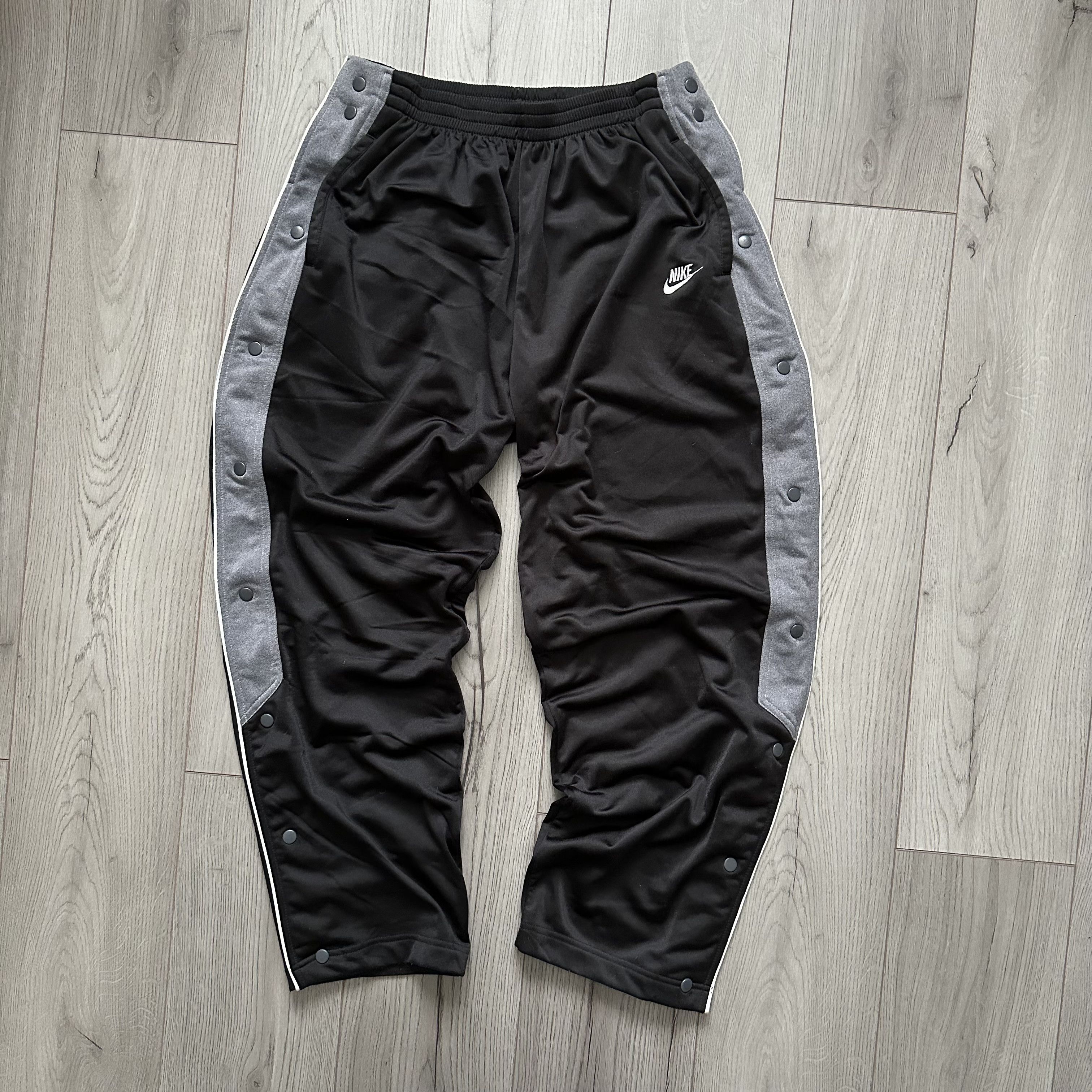 Nike Nike 90s Vintage Nylon Avant Garde Flare Button Up Pants Size US 34 / EU 50 - 4 Thumbnail