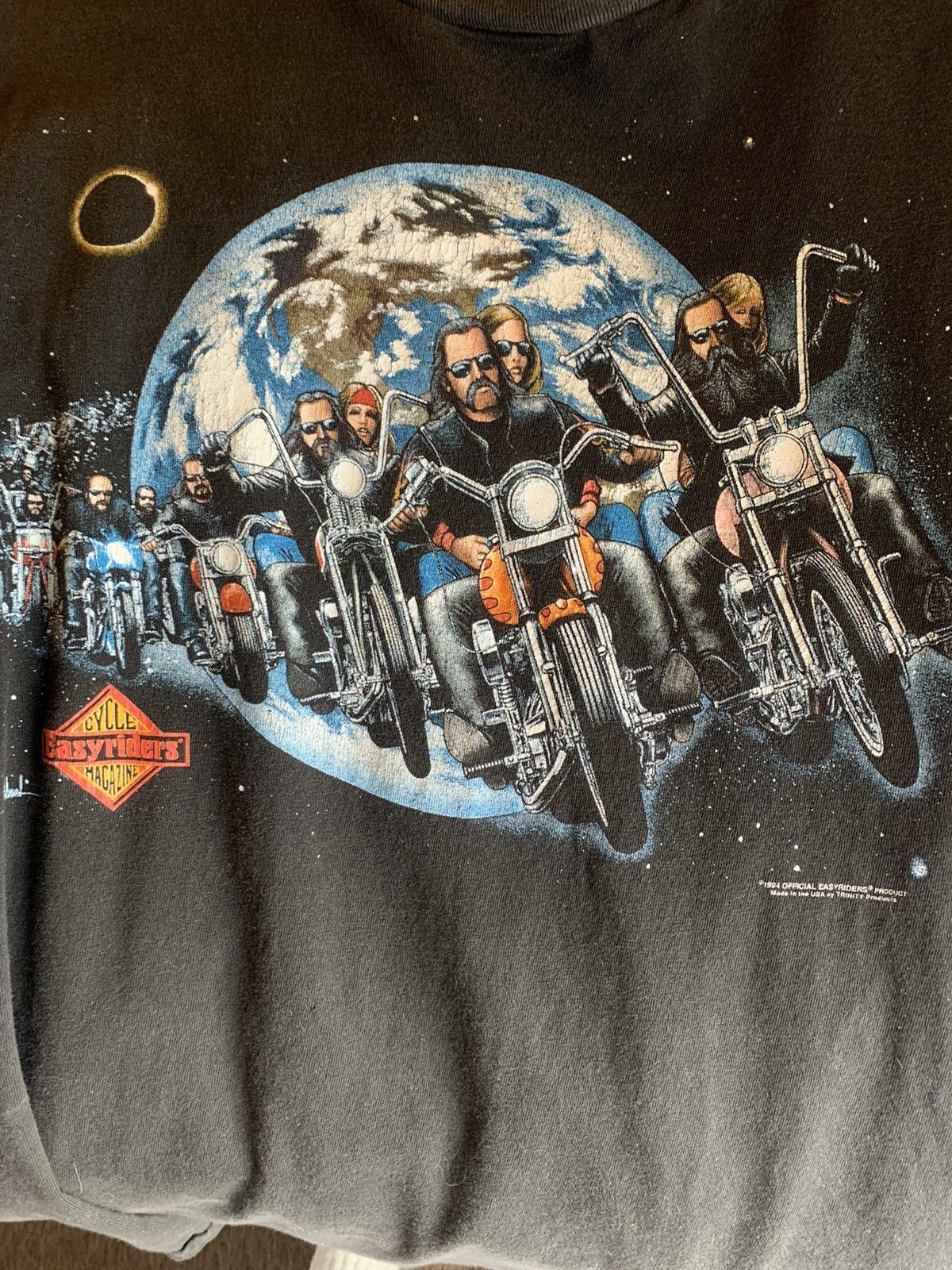 Vintage Biketoberfest Easy riders 1995 Size US XL / EU 56 / 4 - 1 Thumbnail