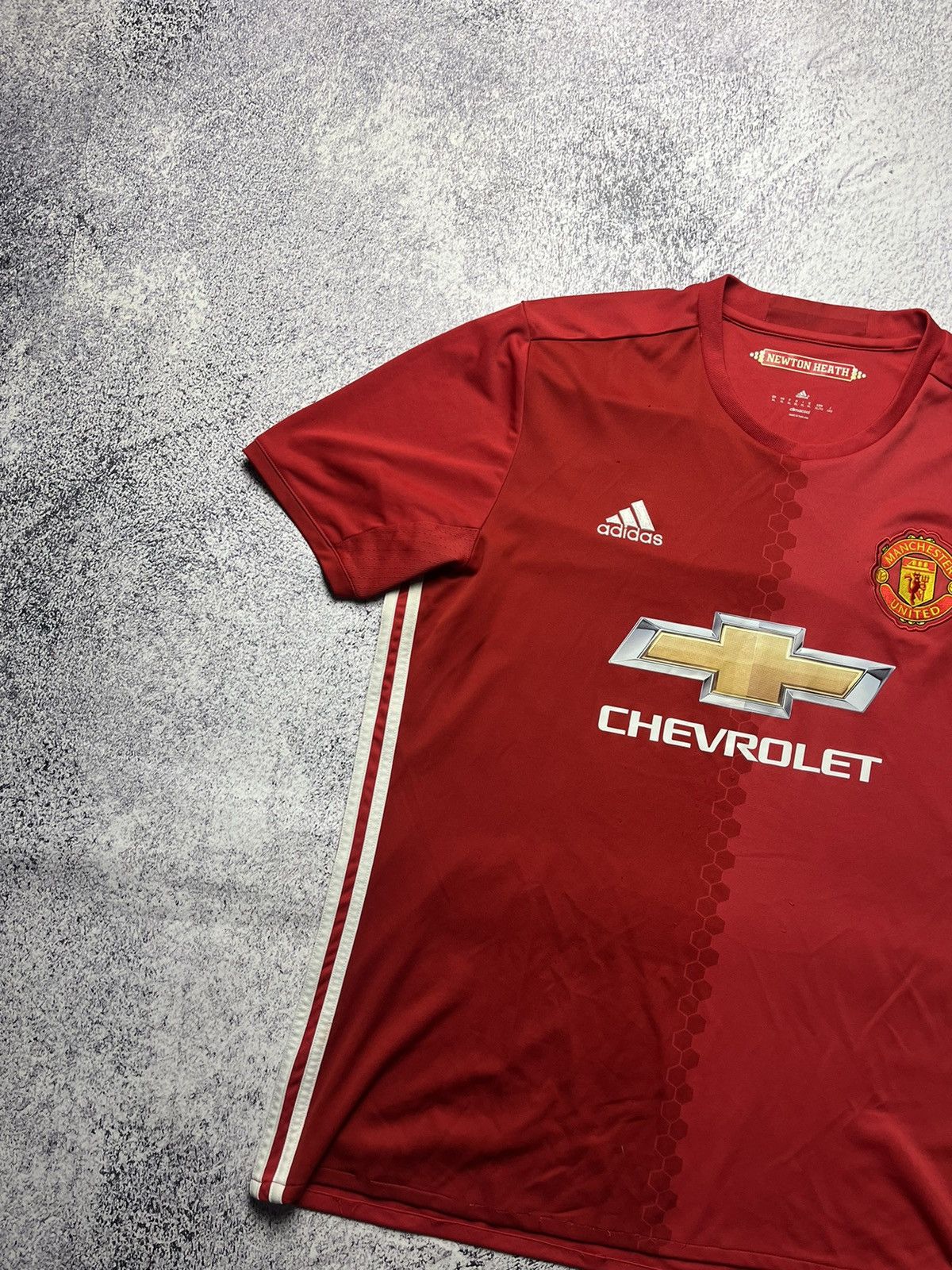 Vintage Adidas Manchester United 2016/17 Home Soccer Jersey Size XL Size US XL / EU 56 / 4 - 2 Thumbnail