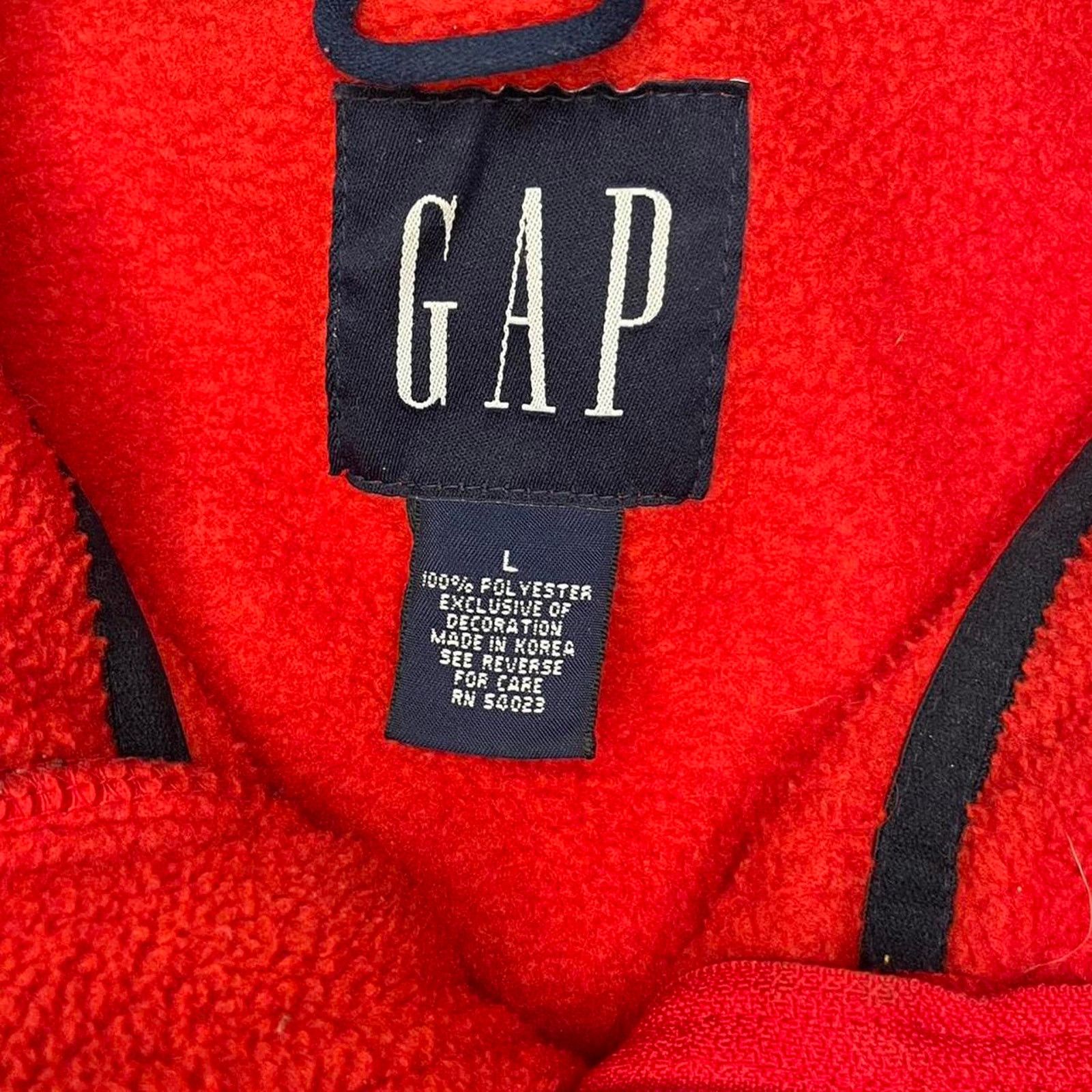 Gap Vintage Gap Fleece Vest Size US L / EU 52-54 / 3 - 4 Thumbnail