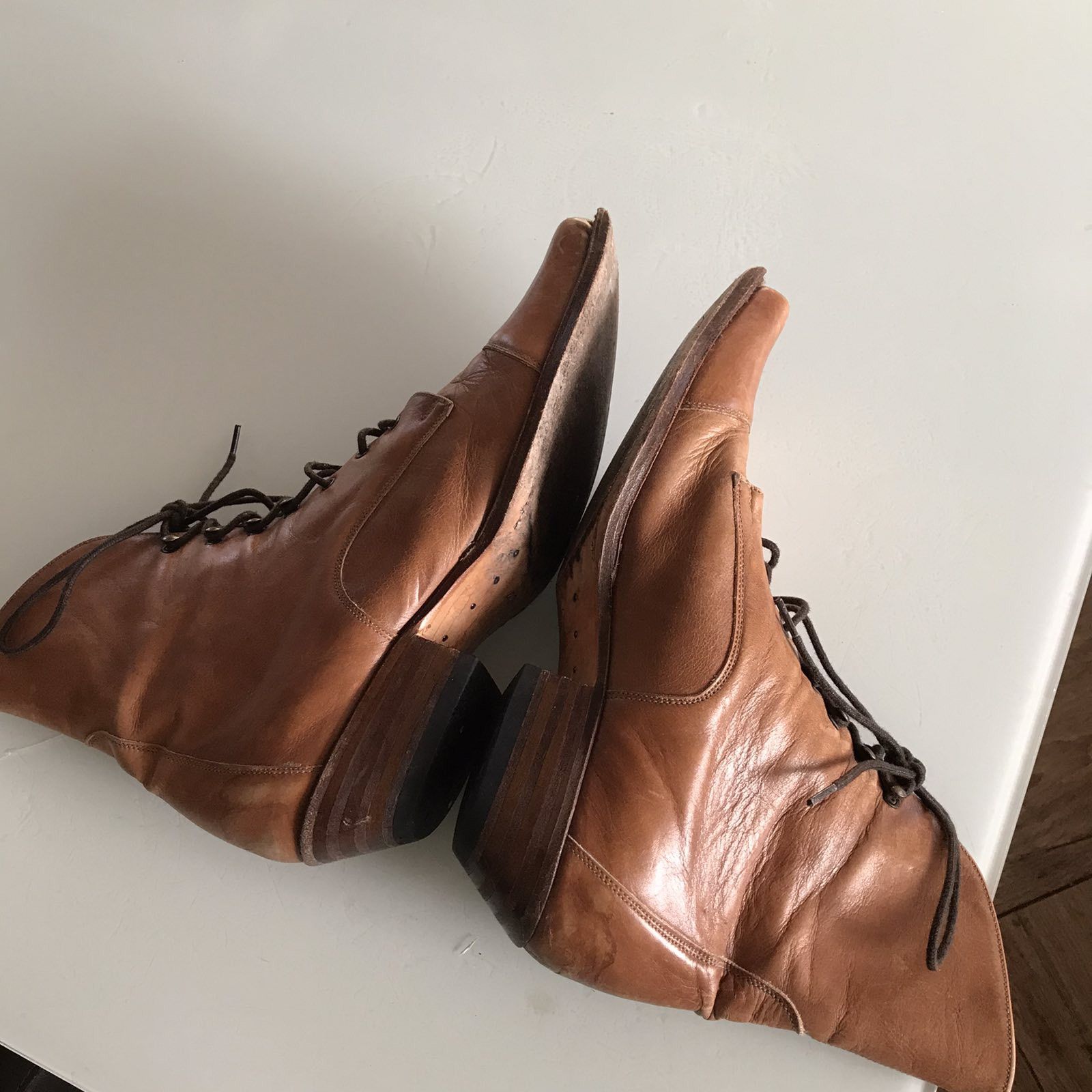 Cowboy Equipment Vintage Cyber Sendra Cowboy western leather boots Sz 42 Size US 9 / EU 42 - 3 Thumbnail