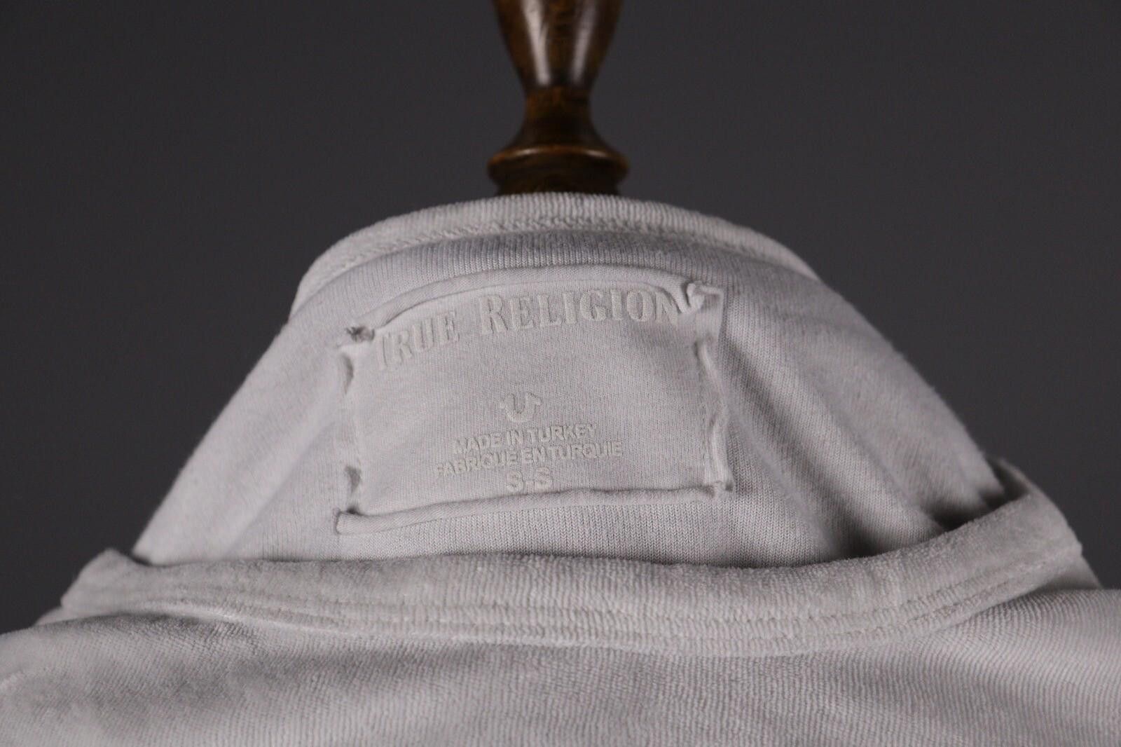 True Religion True Religion Wide Boxy Sweat Gray Top Shirt Size S Size S / US 4 / IT 40 - 8 Thumbnail