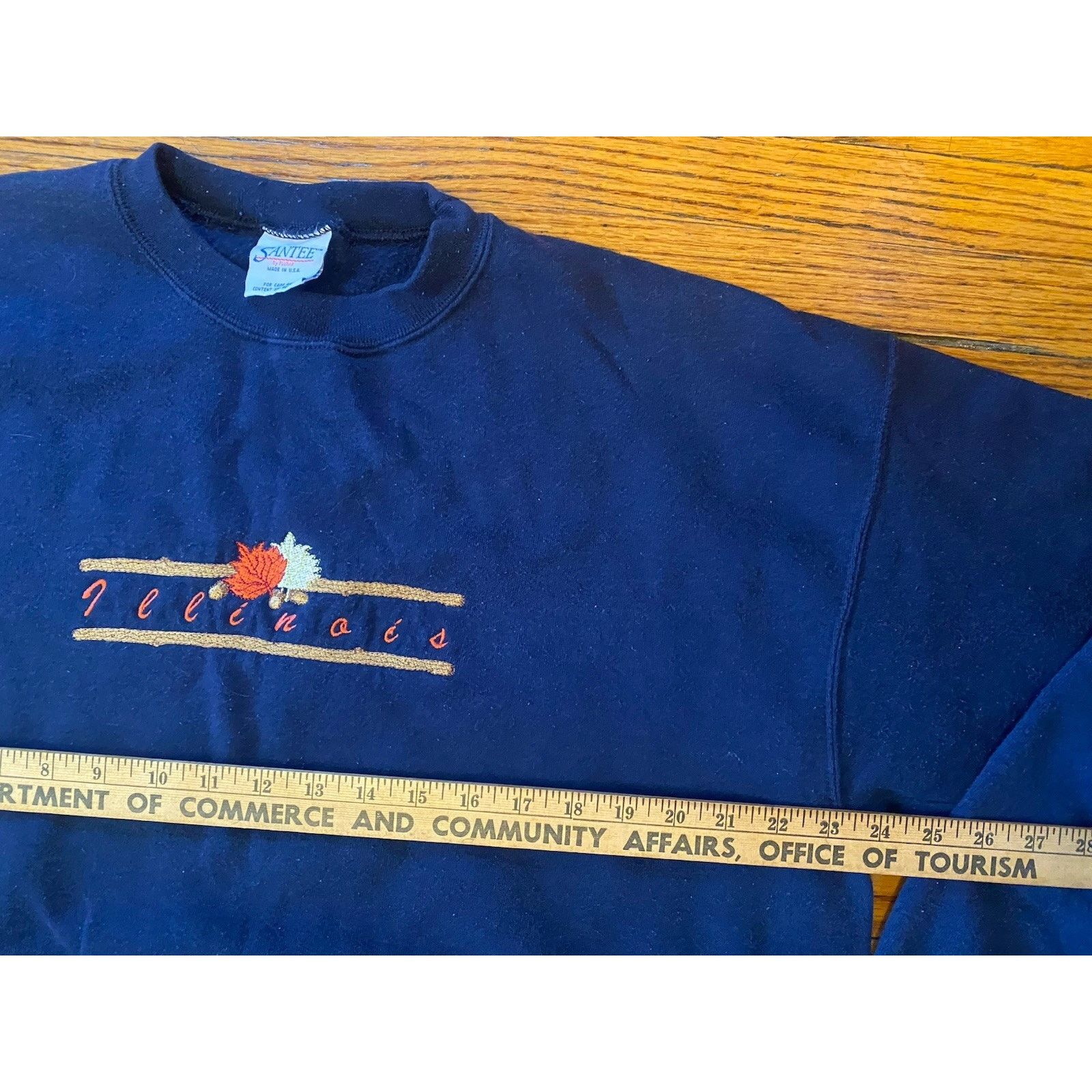 Vintage VTG USA Illinois Fall Sweatshirt Adult XXL Men’s Womens Size US XXL / EU 58 / 5 - 6 Thumbnail