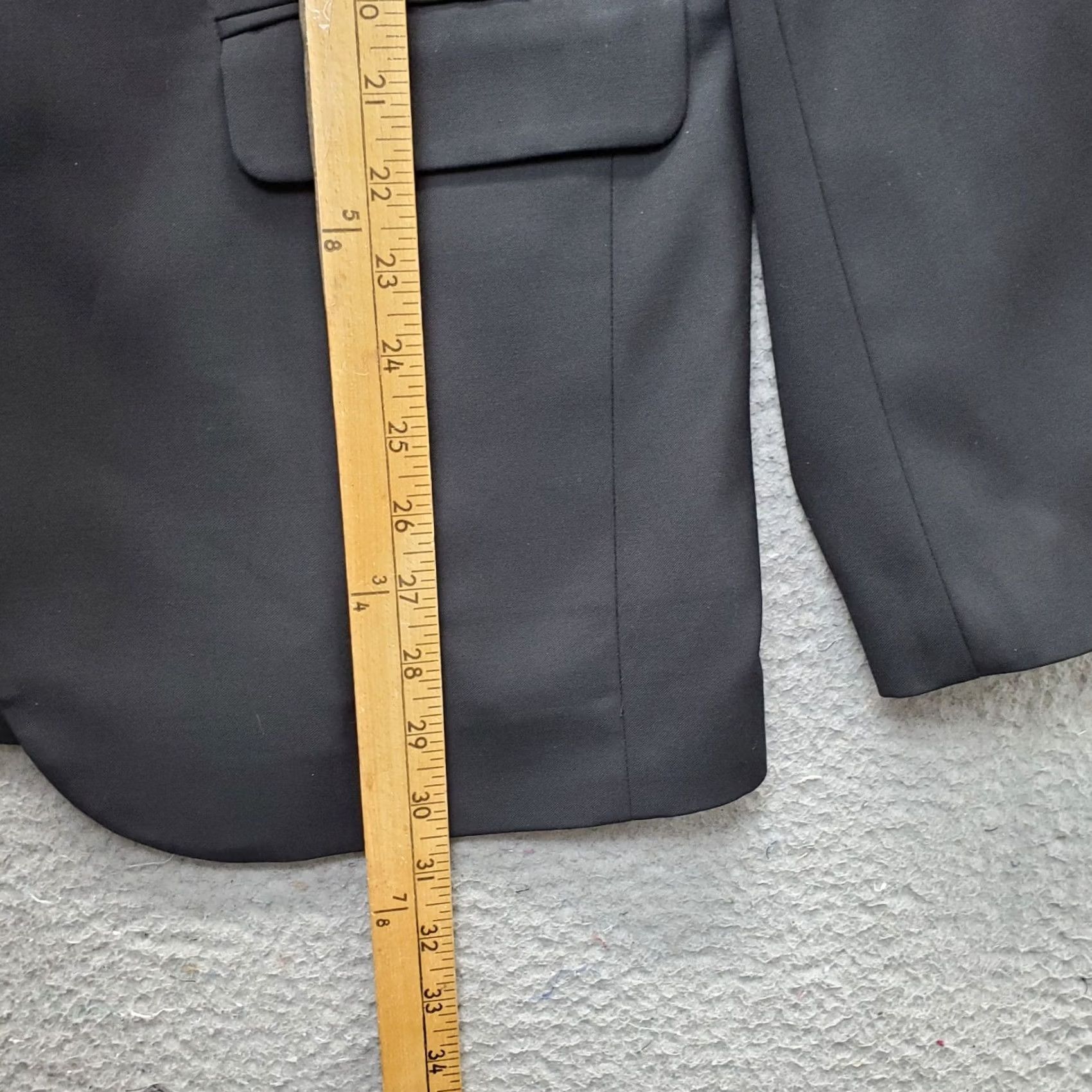Vintage Shades of Grey by Micah Cohen Blazer Jacket Womens Large Black Single-Breasted Women L Blazer Black Mens Womens Boys Girls Size L / US 10 / IT 46 - 3 Thumbnail