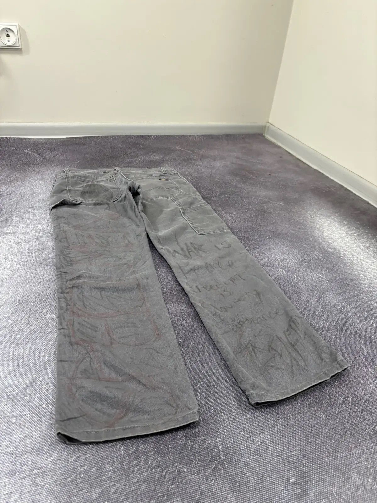 Dickies × Vintage Vintage Dickies Custom Anarchy Cult 1/1 Hype Pants Size US 30 / EU 46 - 4 Thumbnail