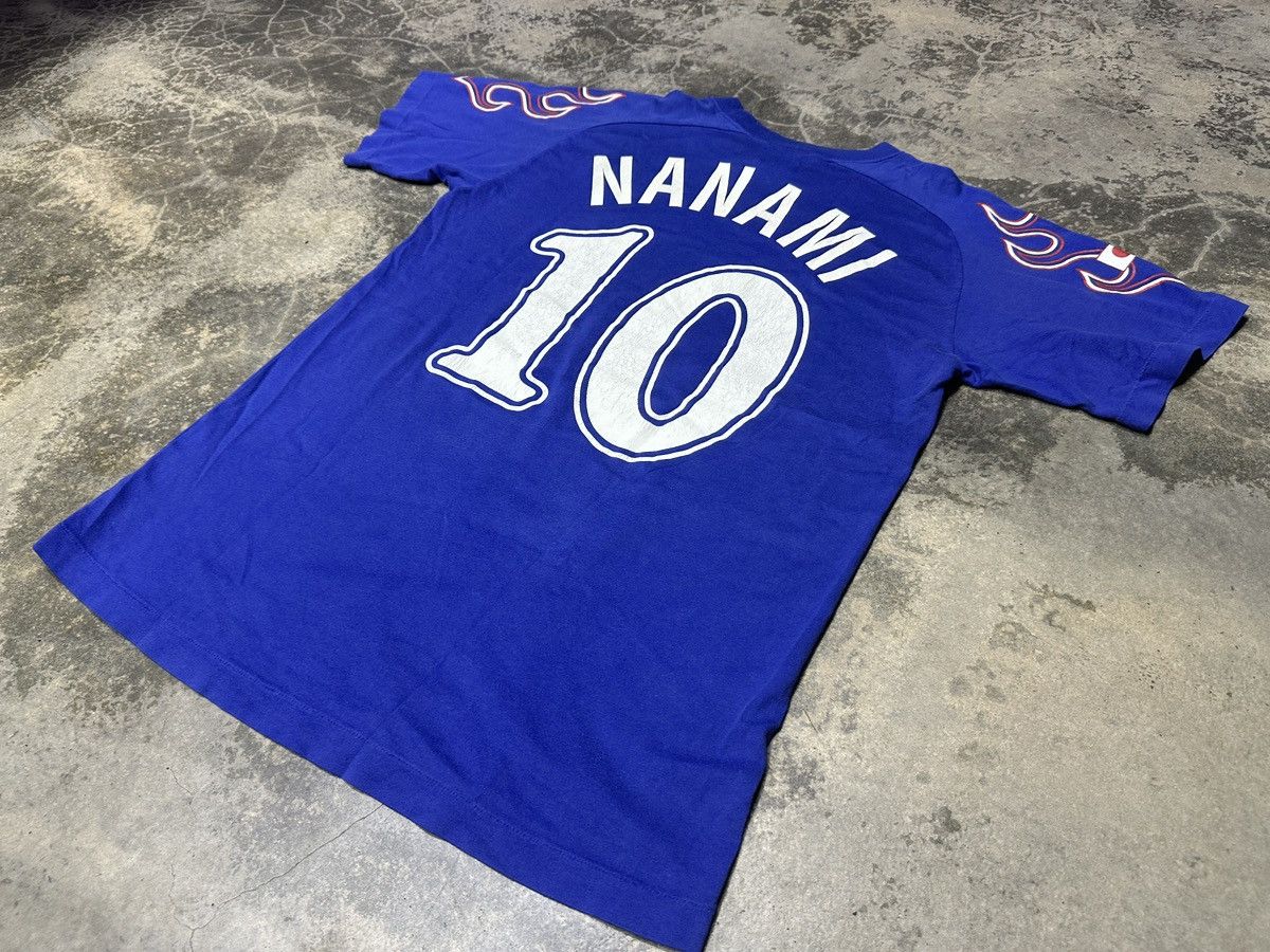 Japanese Brand × Vintage Vintage 1996 Nanami Japan Football Association Tshirt Size US M / EU 48-50 / 2 - 18 Thumbnail