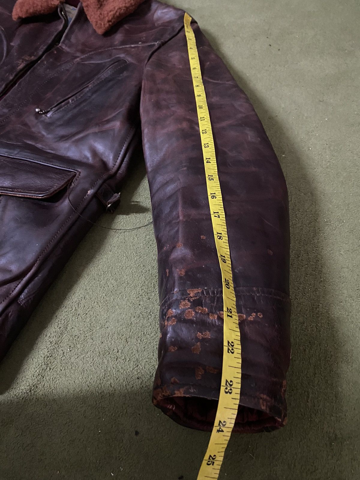 Aero Leathers 🔥Vintage Aero Leather halfbelt highwayman jacket Size US S / EU 44-46 / 1 - 16 Thumbnail