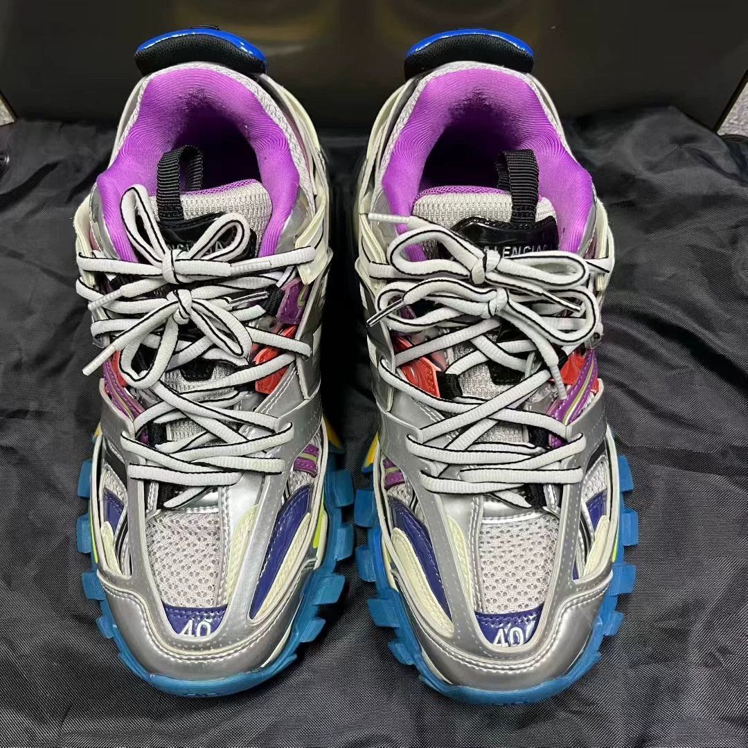 Balenciaga balenciaga colorful track low-top dad shoes Size US 8.5 / EU 41-42 - 3 Thumbnail