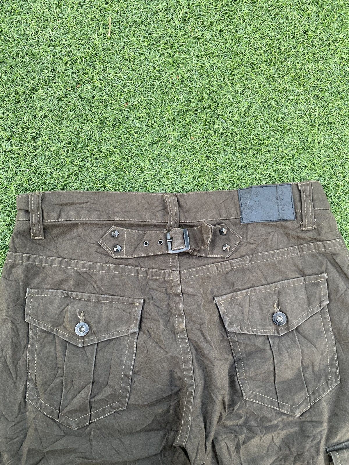 If Six Was Nine FUGA DOUBLE KNEE CARGO TACTICAL PANTS Size US 31 - 11 Thumbnail